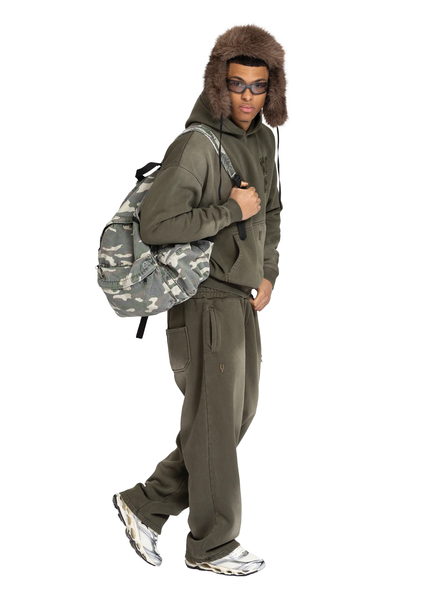 ARCHIVE PANTS OLIVE SHADOW - Image 5