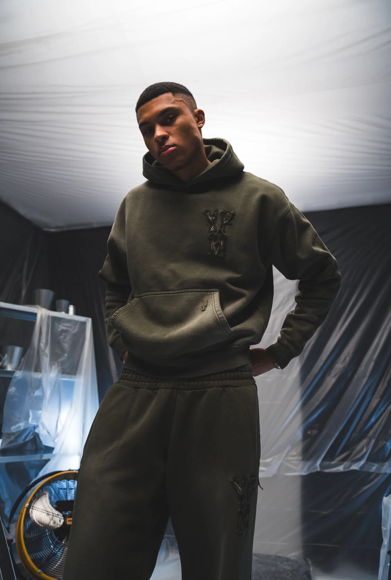 ARCHIVE PANTS OLIVE SHADOW - Image 7