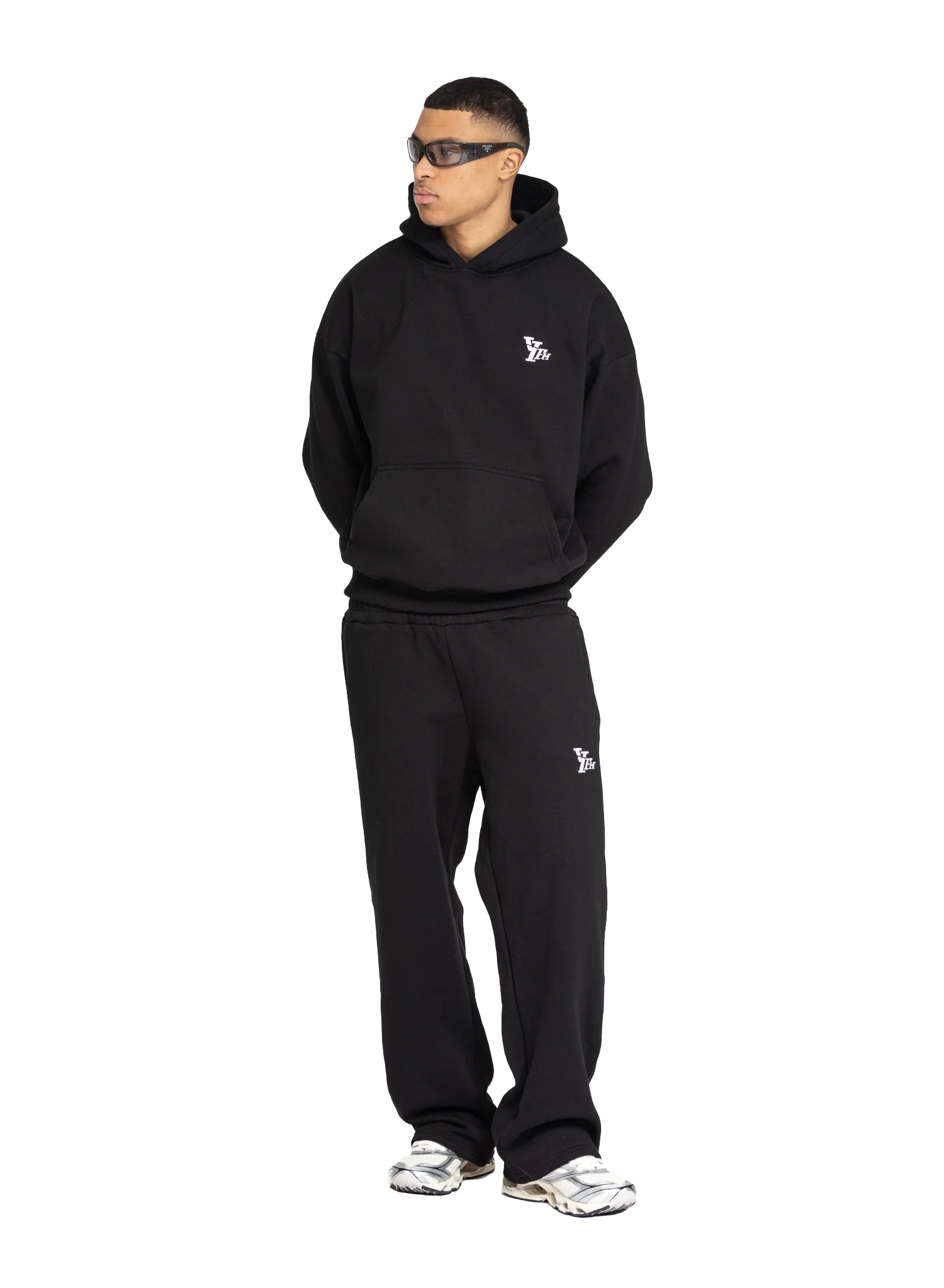 BASIC HOODIE BLACK - Image 5