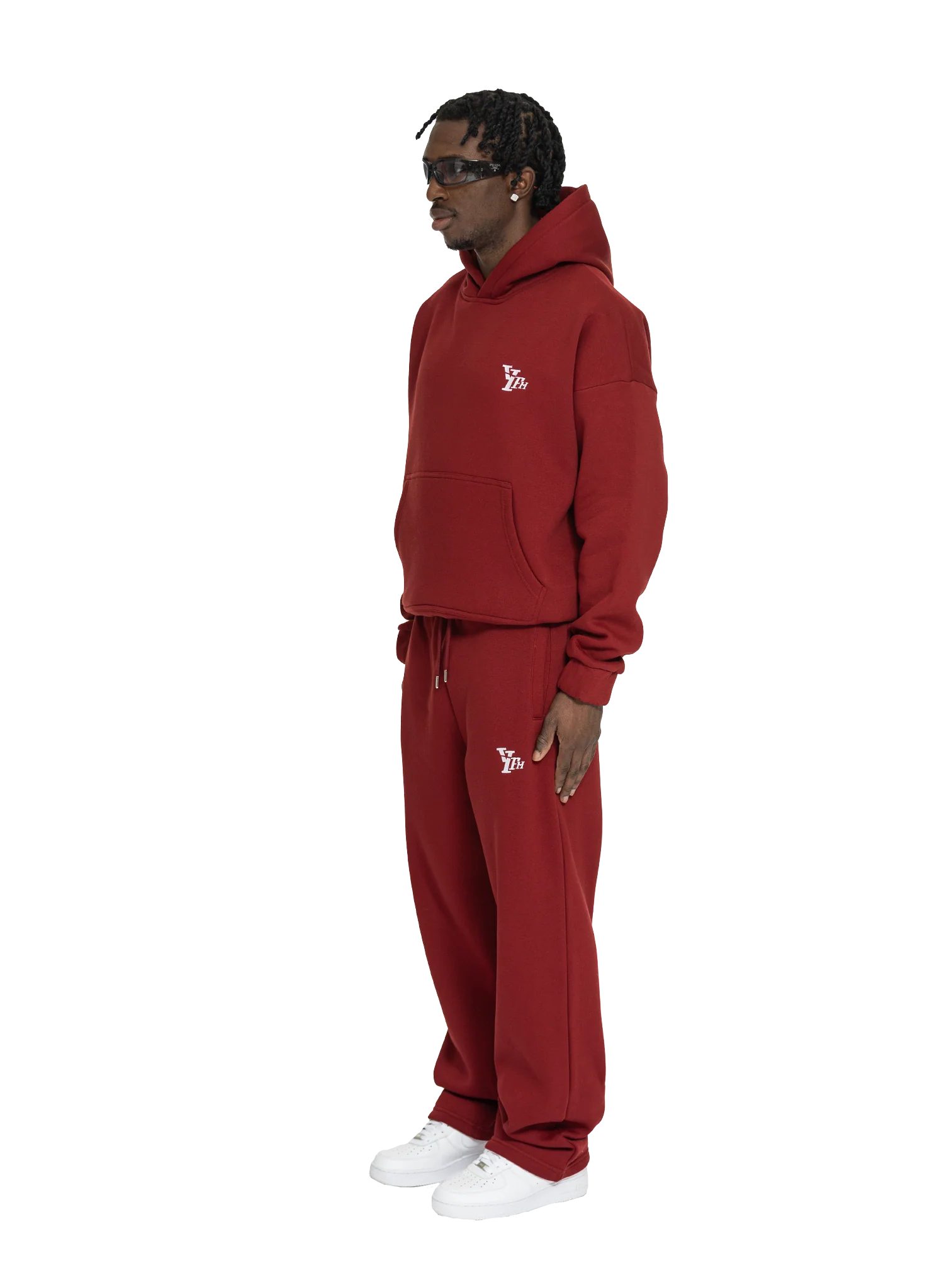 BASIC TRACKSUIT DEEP RED - Image 2