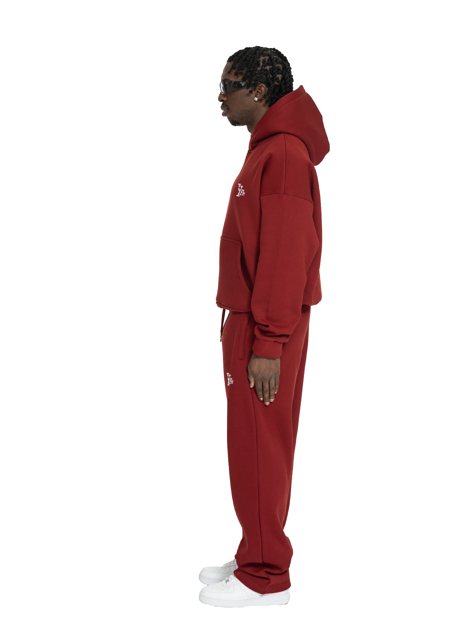 BASIC TRACKSUIT DEEP RED - Image 3