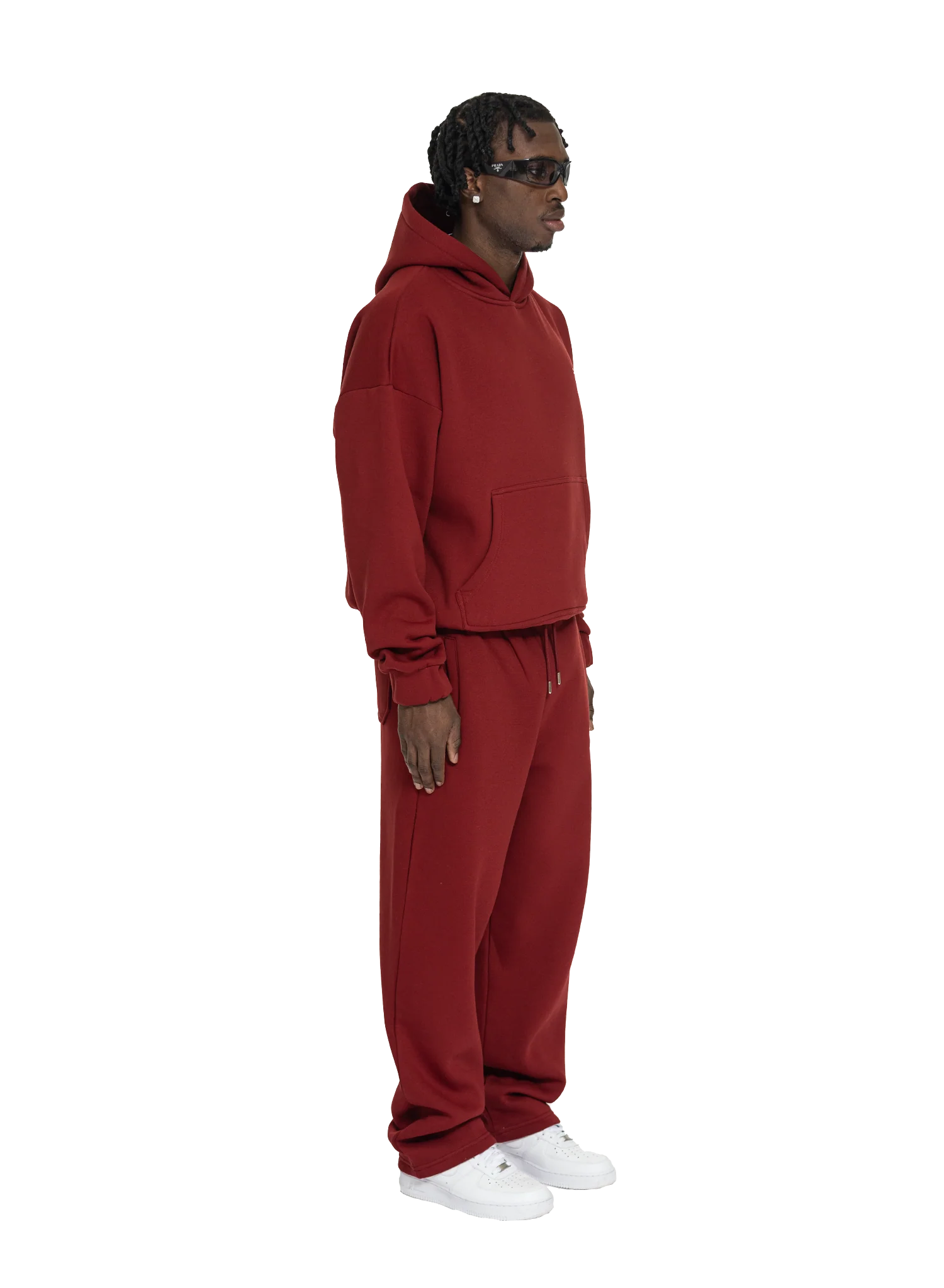 BASIC TRACKSUIT DEEP RED - Image 5