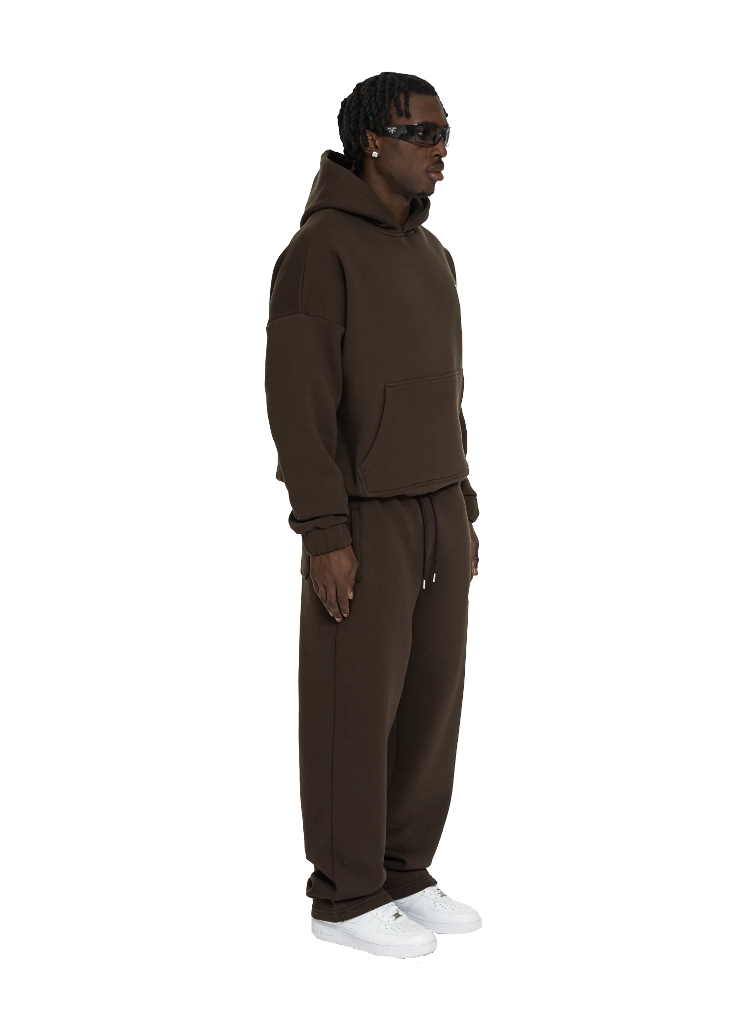 BASIC PANTS DARK UMBER - Image 6