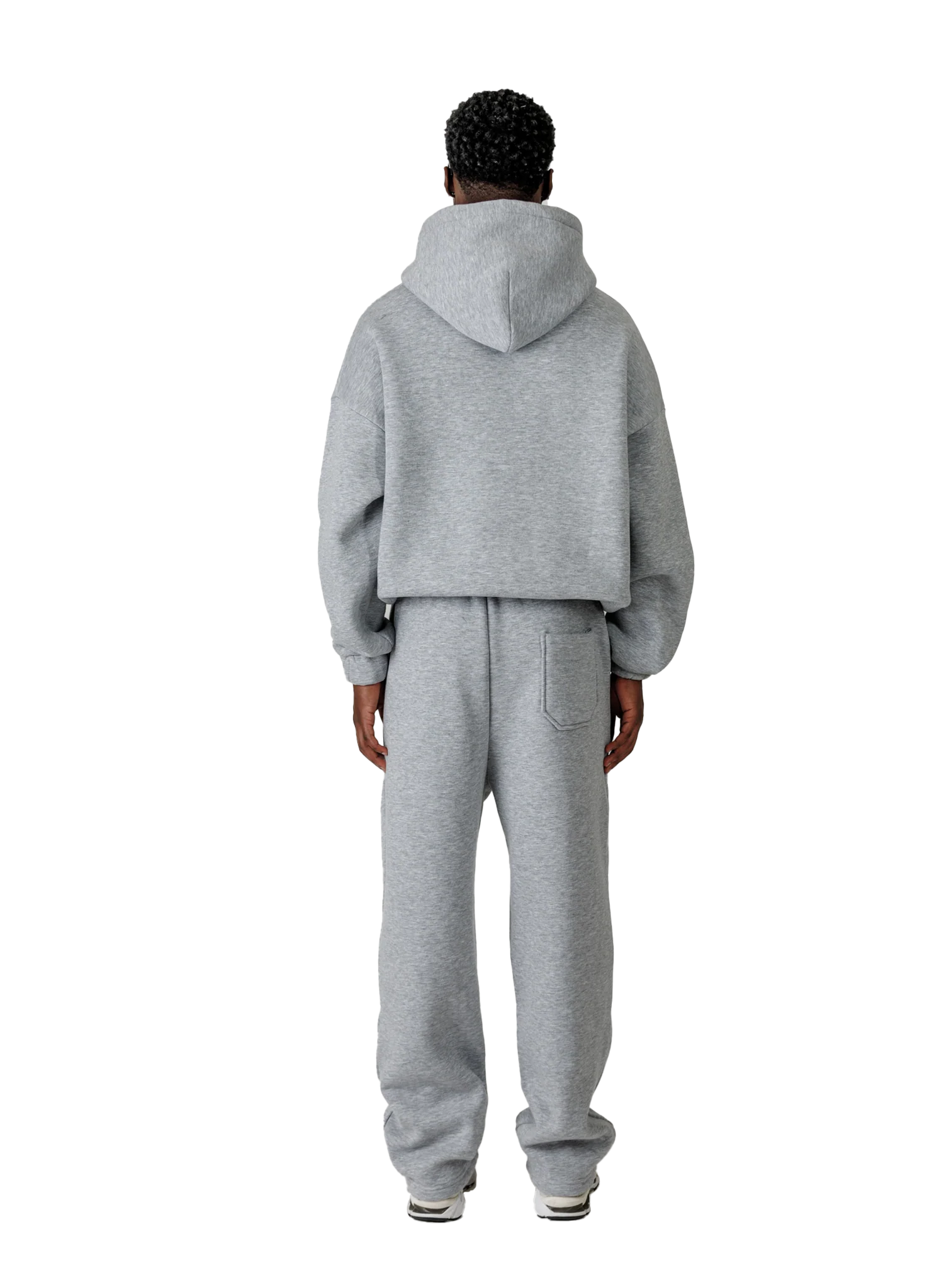 BASIC PANTS GREY MELANGE V2 - Image 3