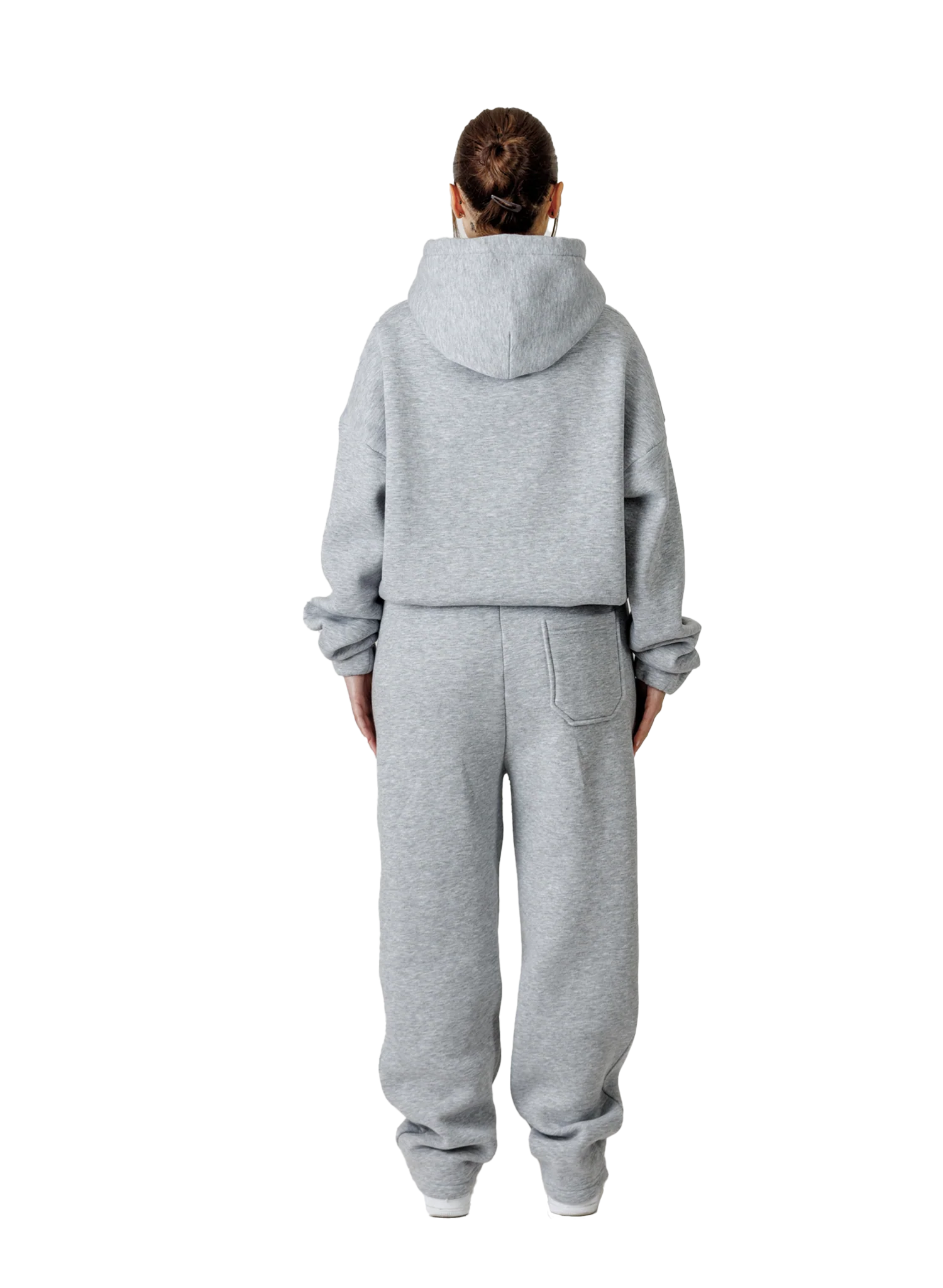 BASIC PANTS GREY MELANGE V2 - Image 4