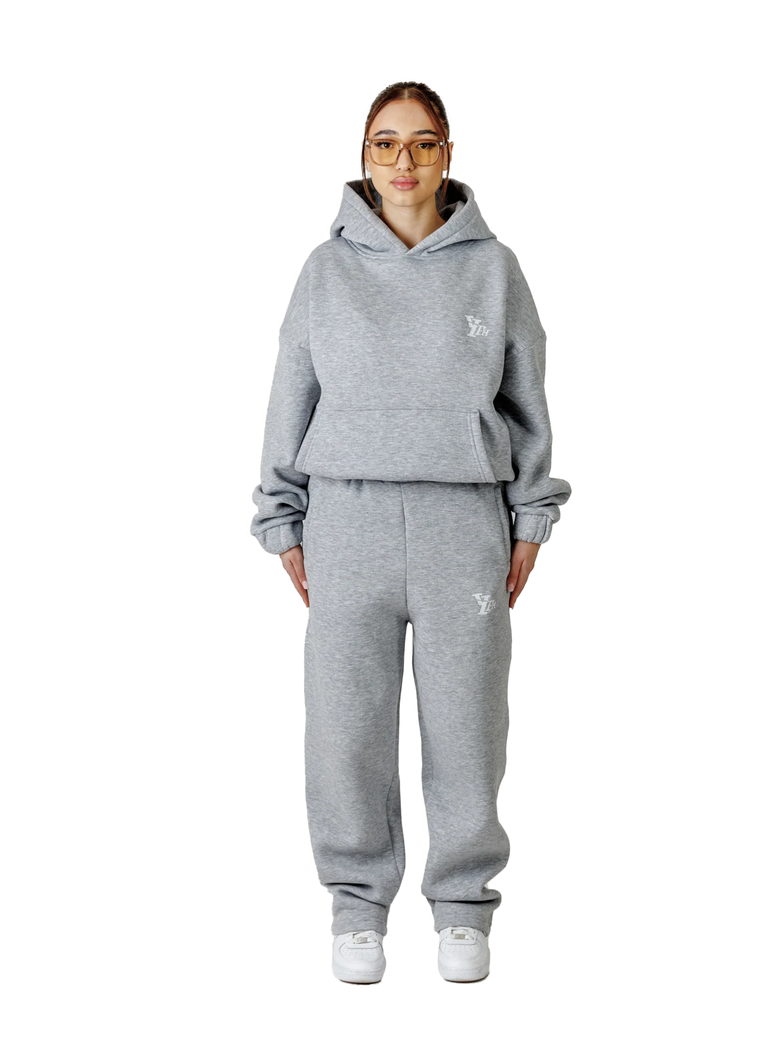 BASIC PANTS GREY MELANGE V2 - Image 5