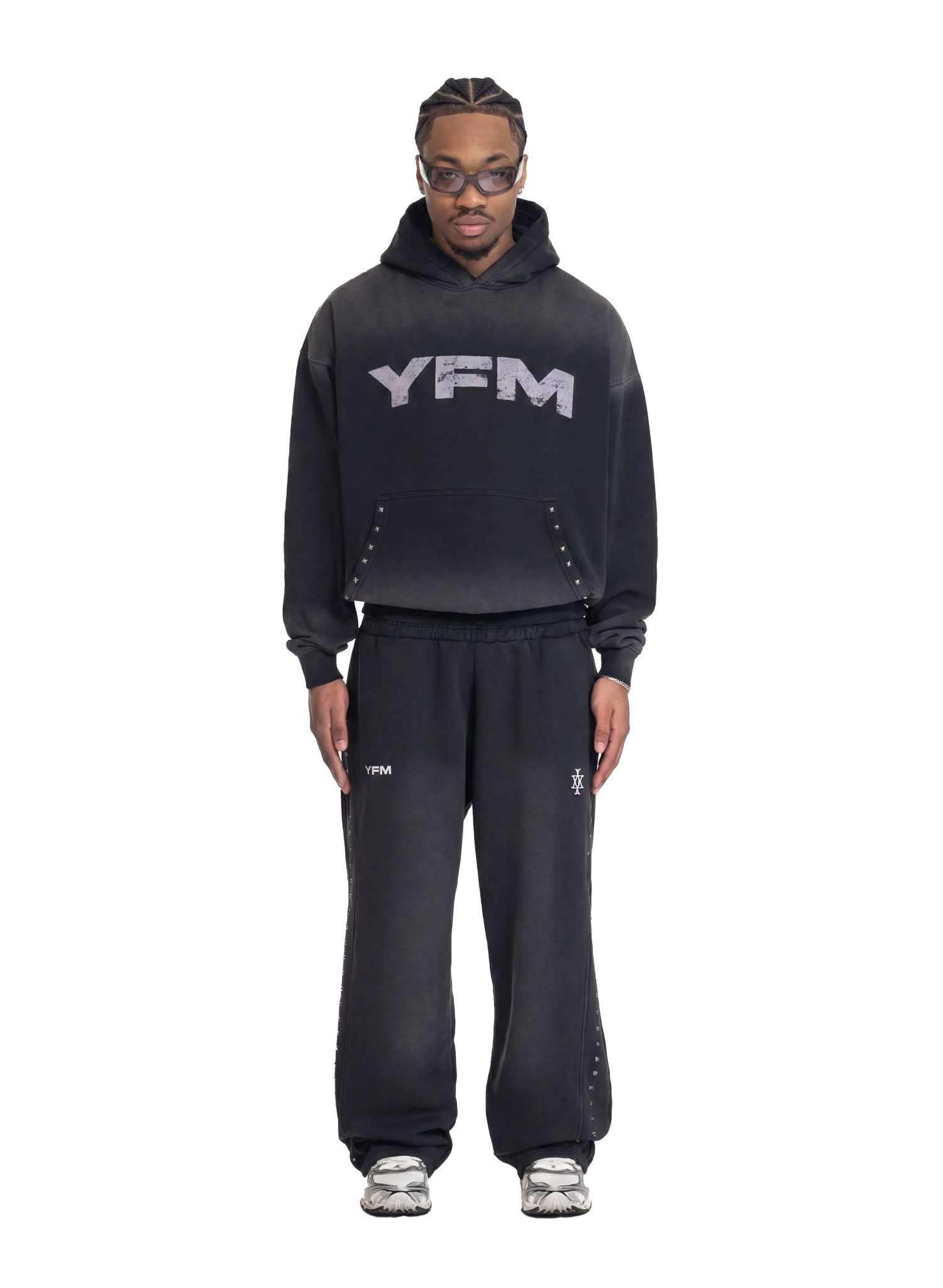 BOARDER PANTS STEEL WASHED