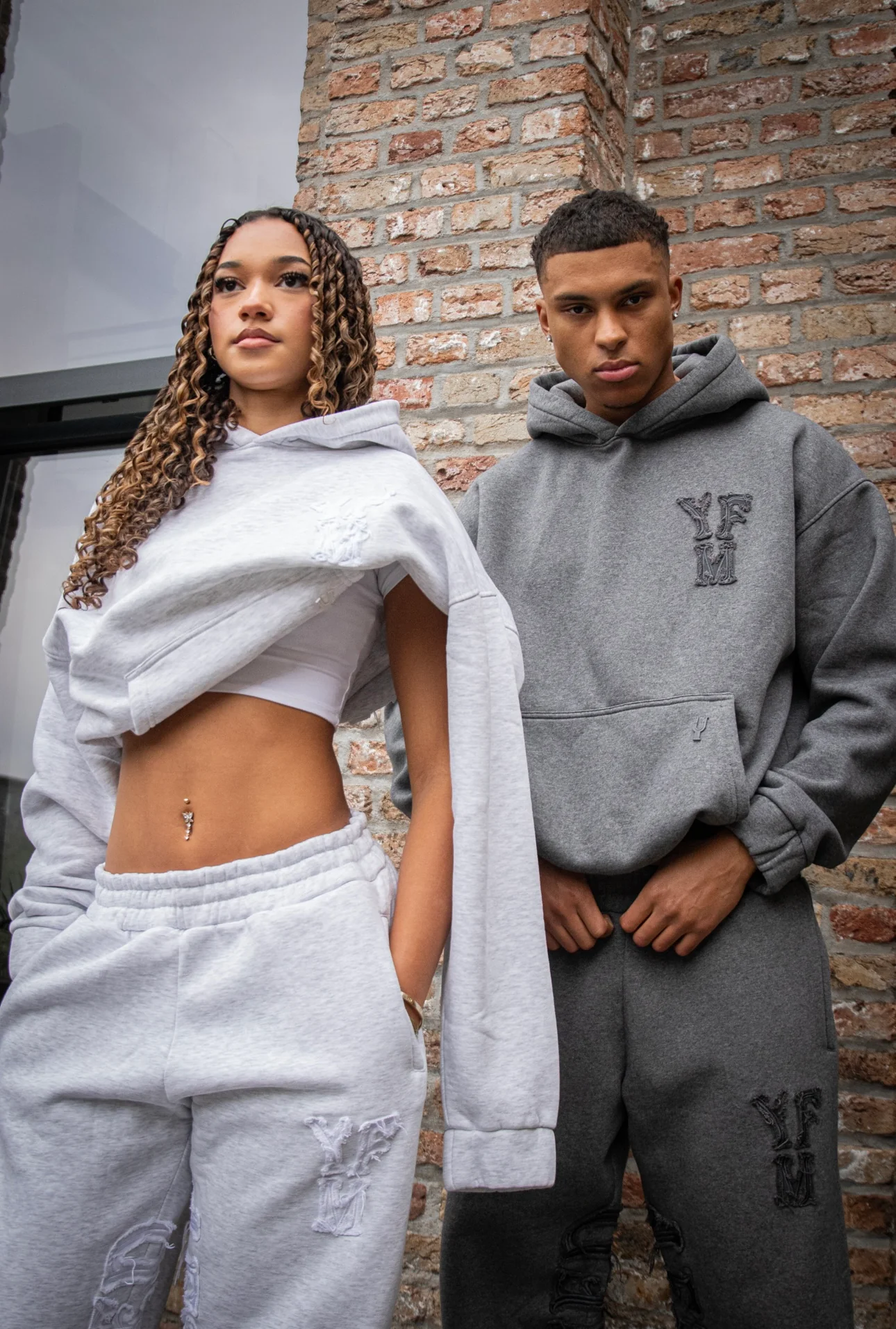 C/A HOODIE DARK MELANGE - Image 9