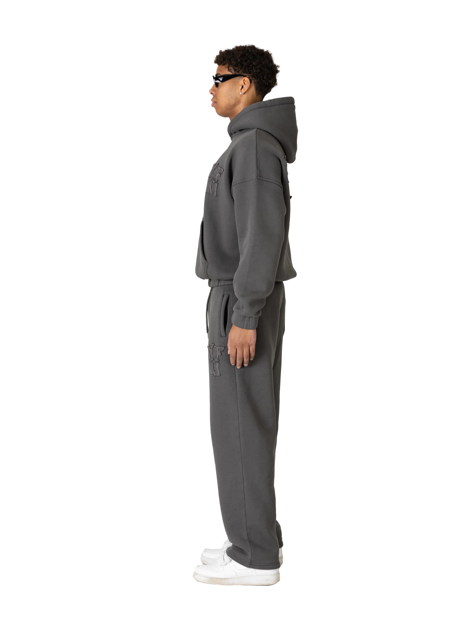 C/A HOODIE STONE GREY - Image 3