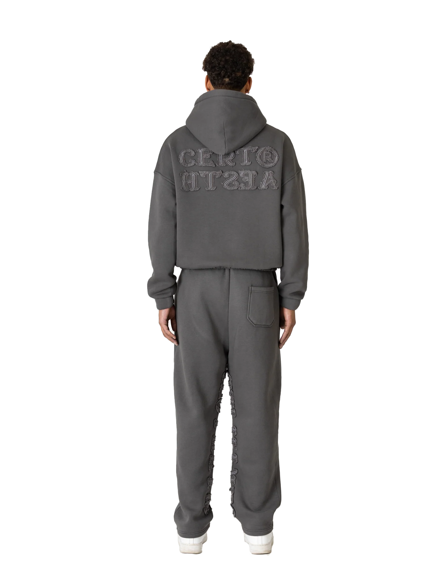 C/A HOODIE STONE GREY - Image 4