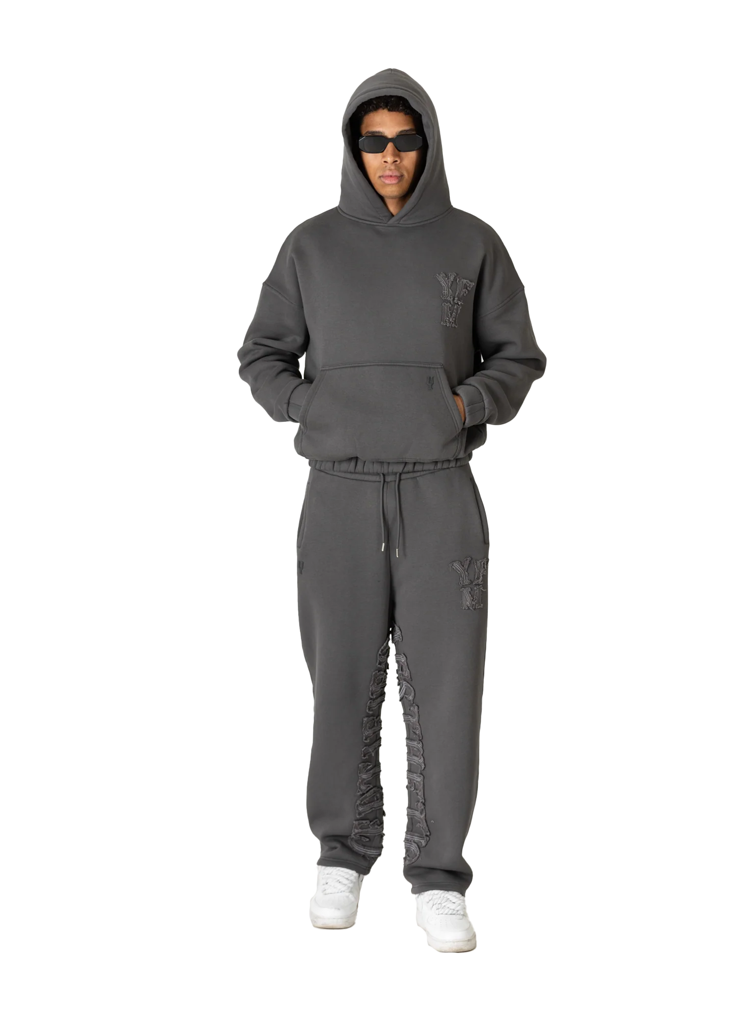 C/A HOODIE STONE GREY - Image 5