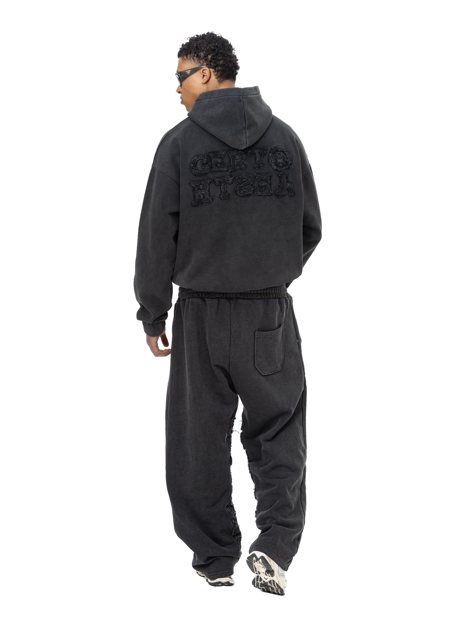 C/A PANTS WASHED BLACK - Image 5