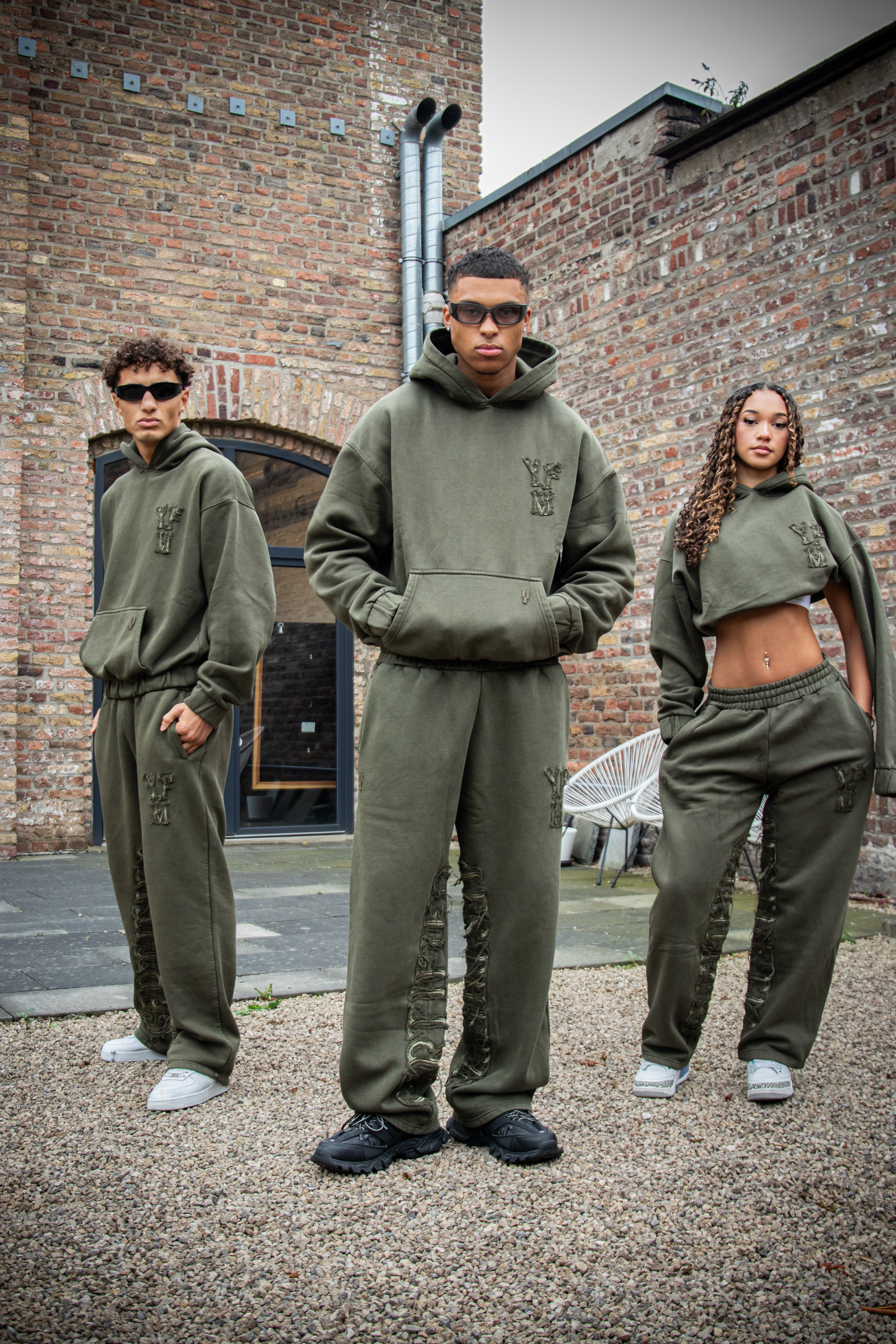C/A HOODIE WASHED OLIVE - Image 7