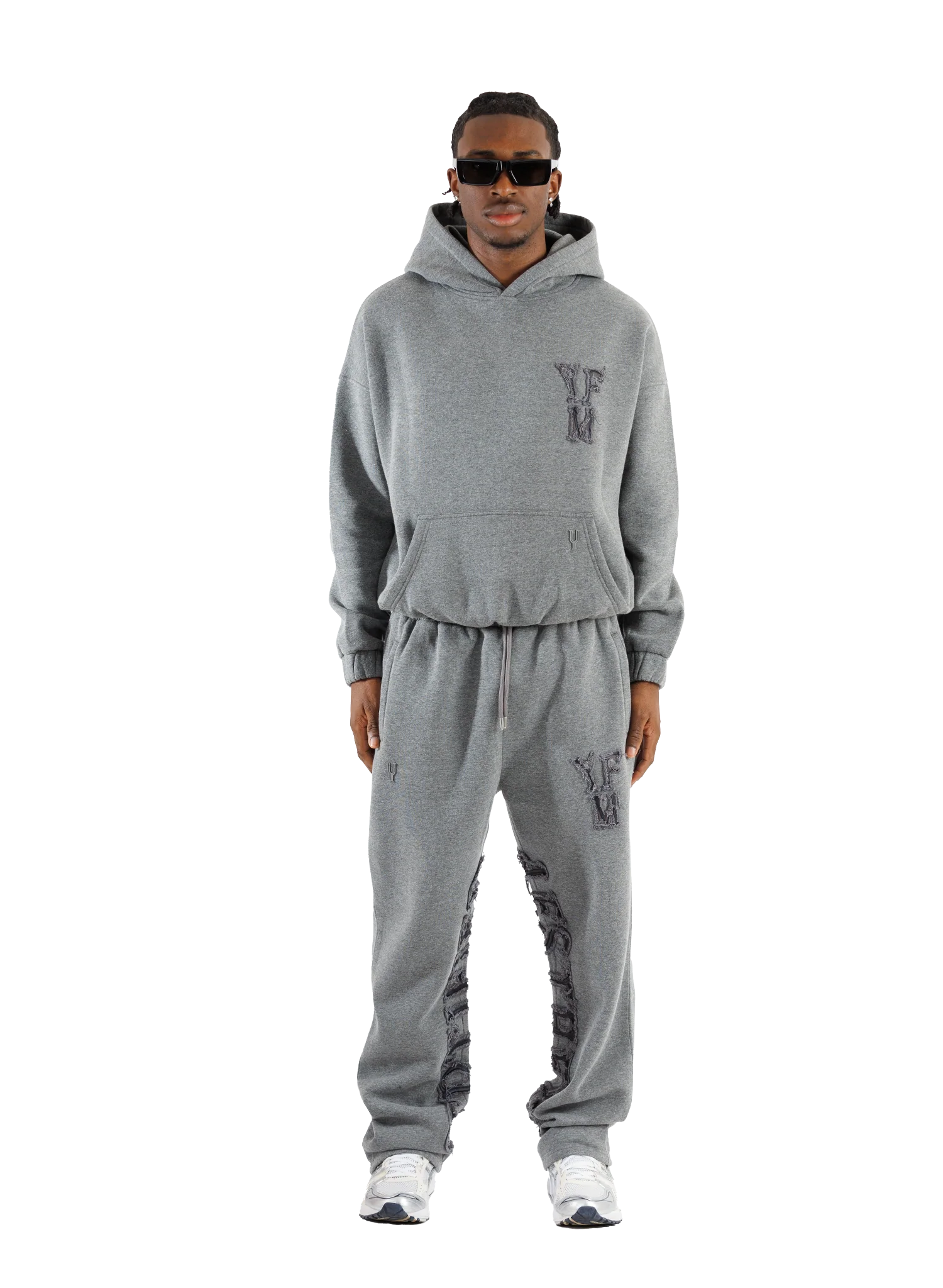 C/A PANTS DARK MELANGE