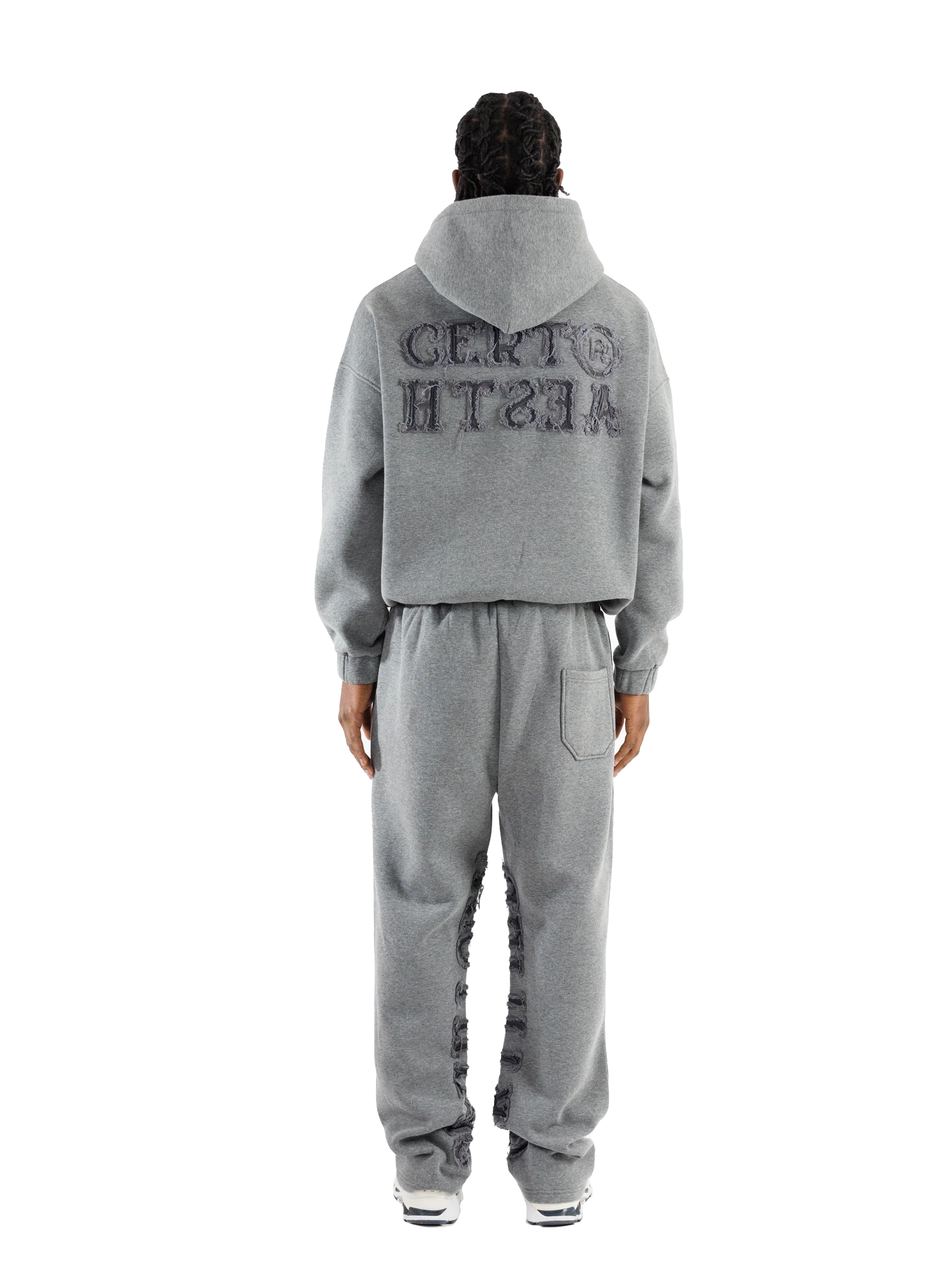 C/A PANTS DARK MELANGE - Image 6