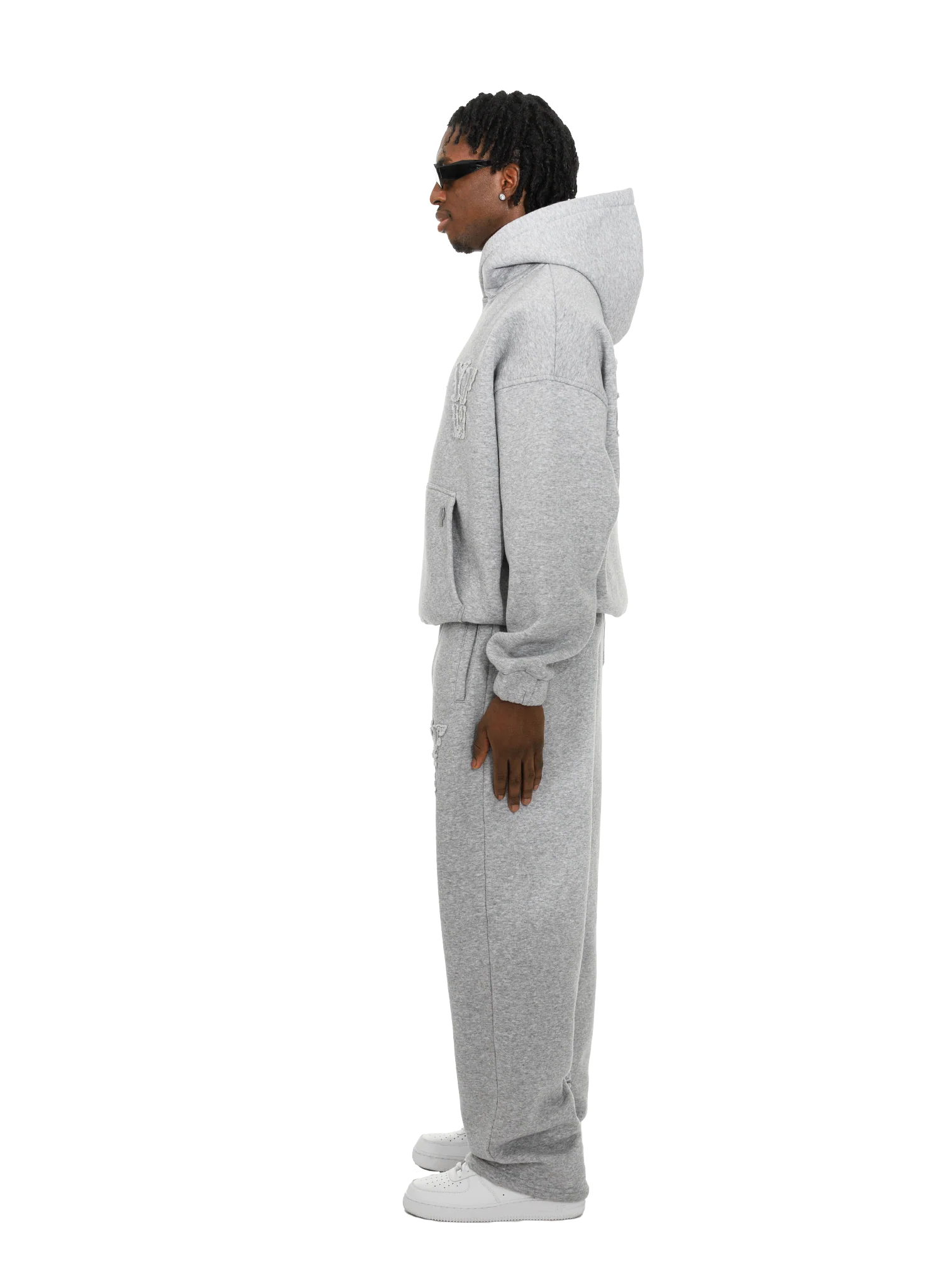 C/A PANTS GREY MELANGE v2 - Image 3