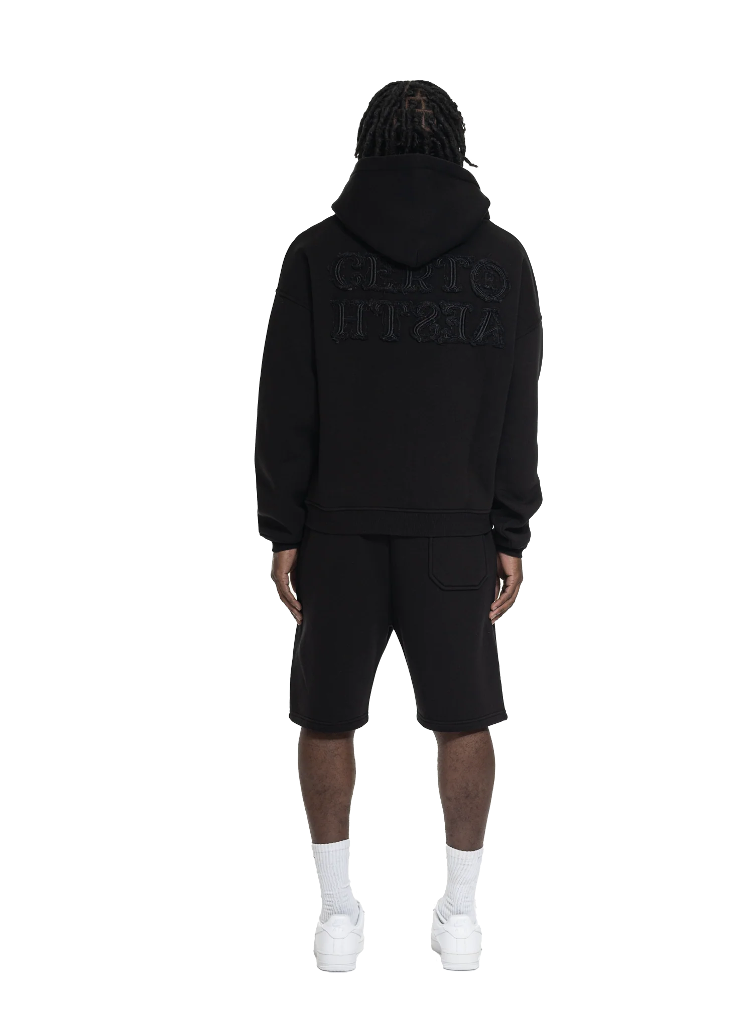 C/A ZIP-HOODIE BLACK - Image 4