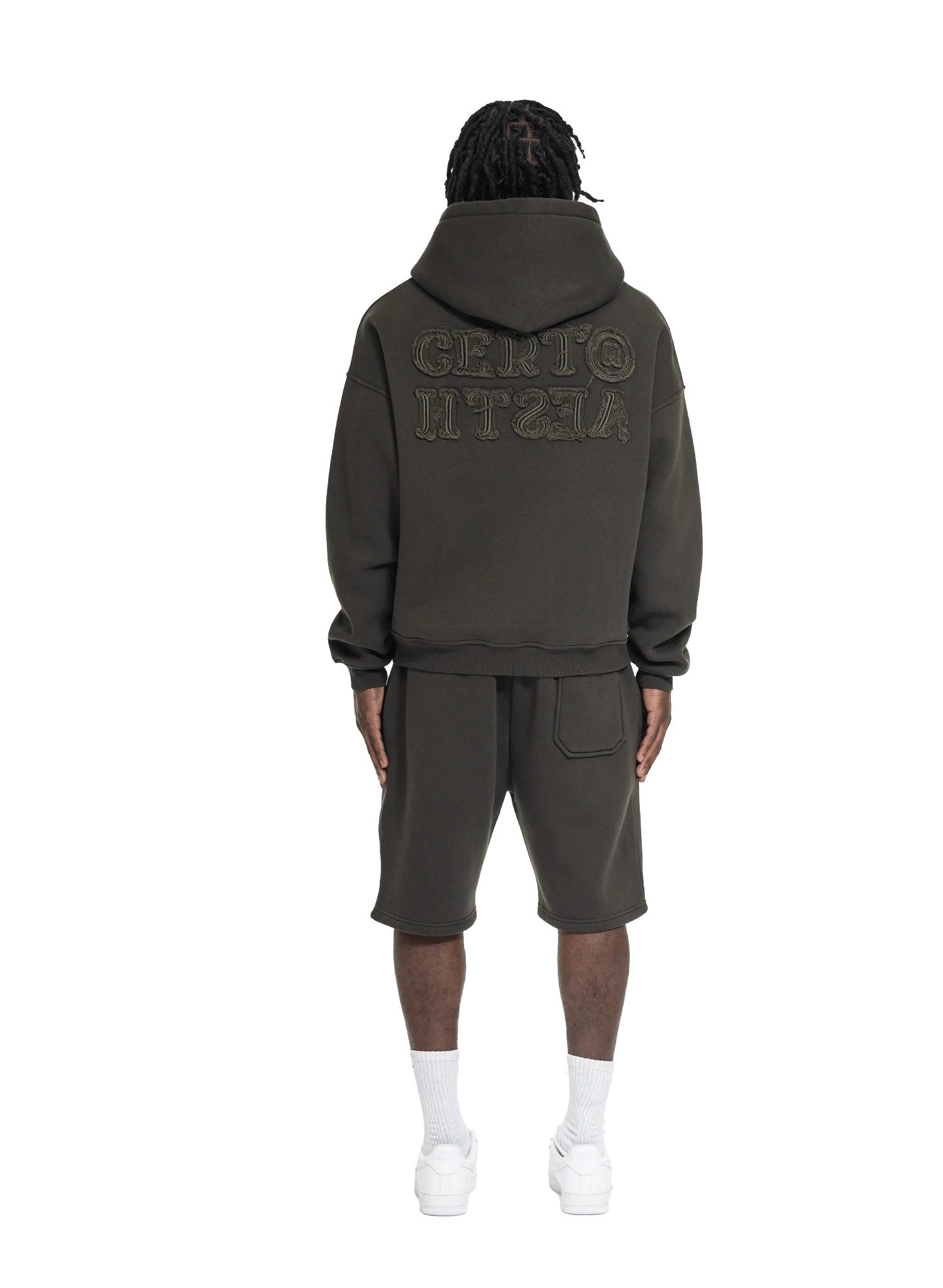 C/A ZIP-HOODIE DARK GREEN - Image 4
