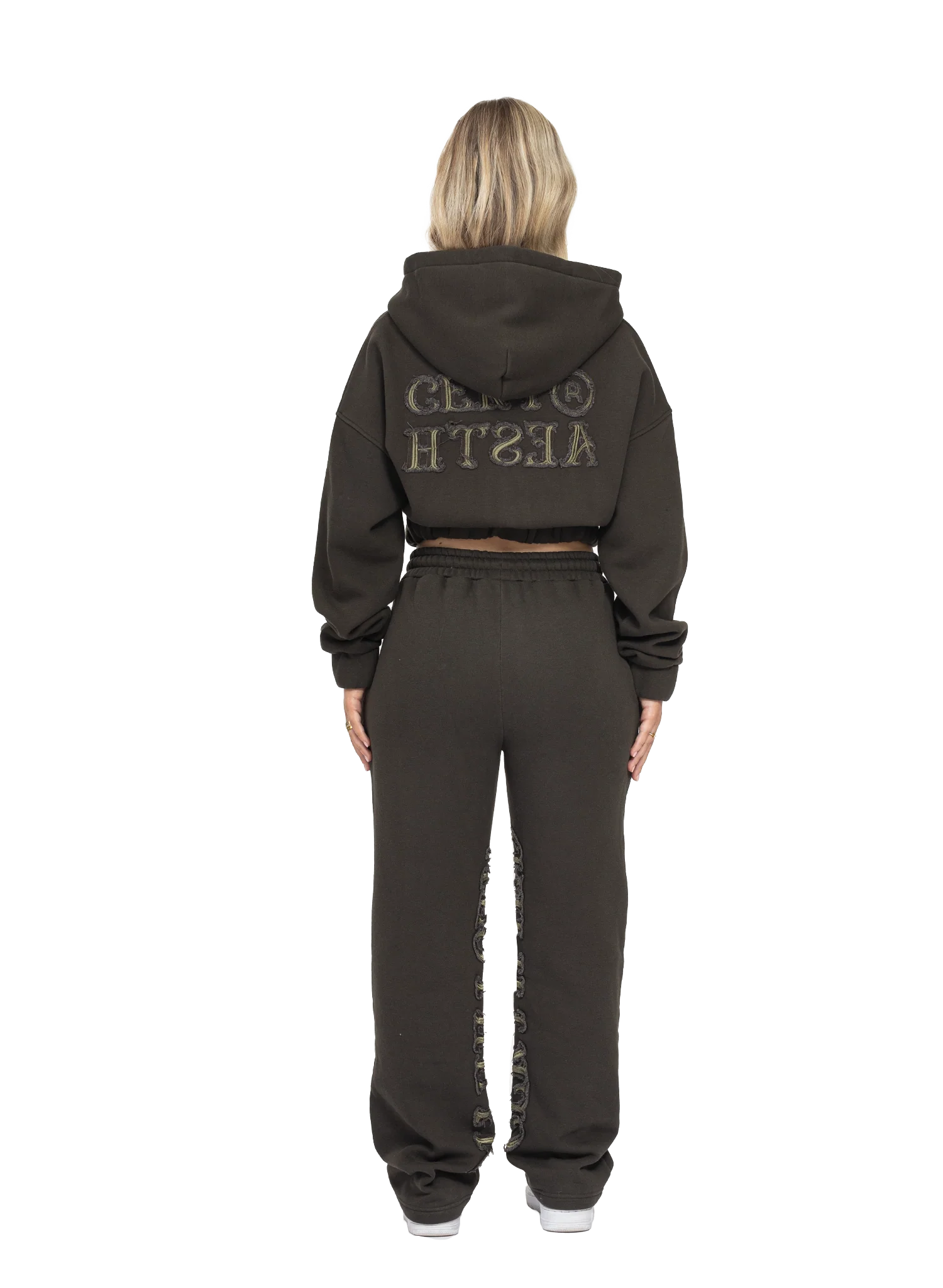 C/A PANTS DARK GREEN WOMAN - Image 4