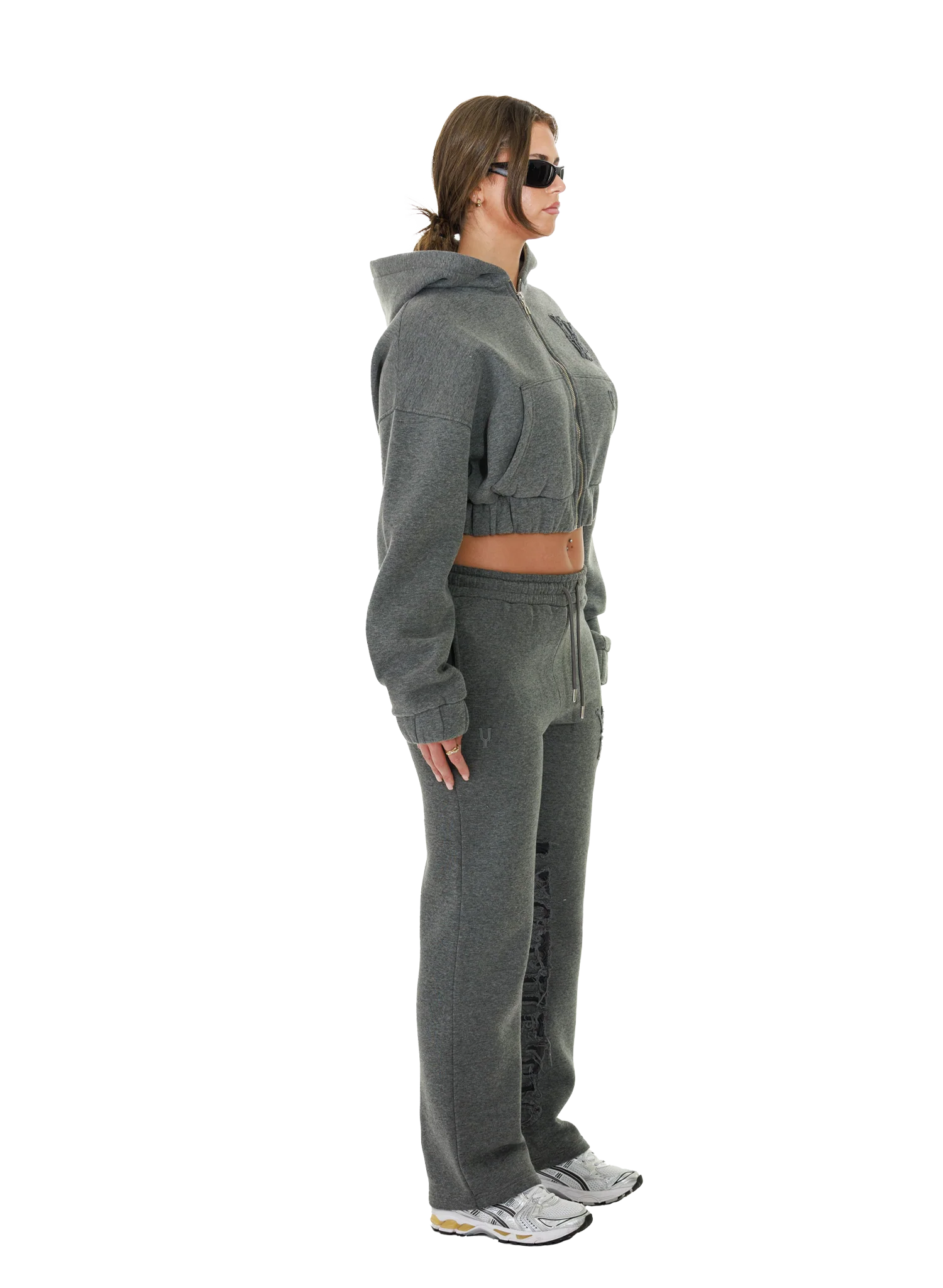 C/A PANTS DARK MELANGE WOMAN - Image 6