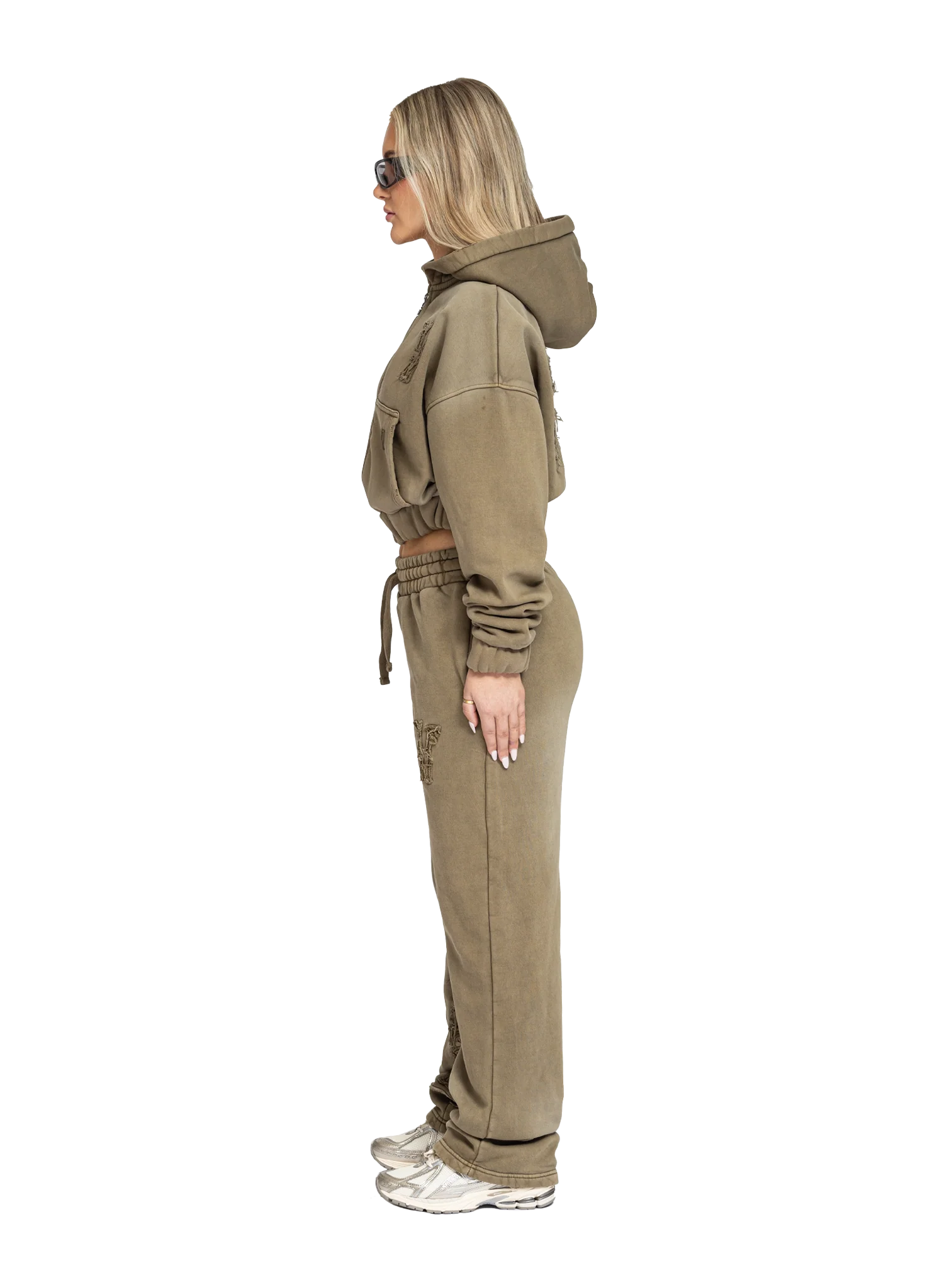 C/A PANTS GOLDEN OLIVE WASH WOMAN - Image 3