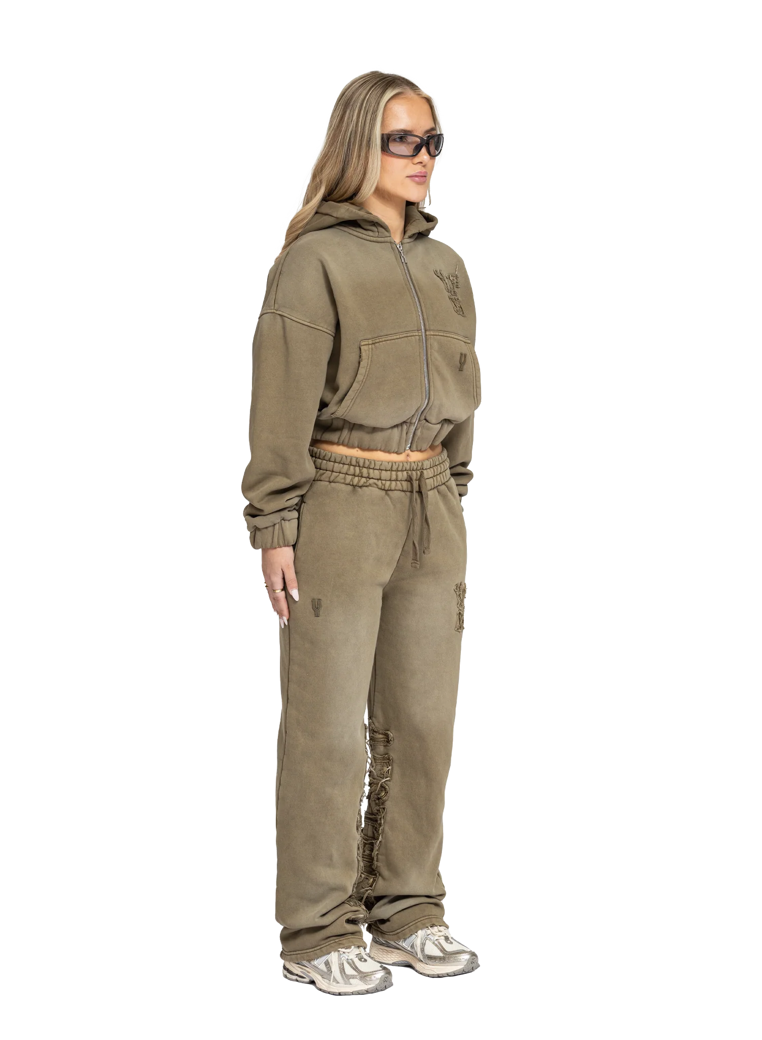 C/A PANTS GOLDEN OLIVE WASH WOMAN - Image 6