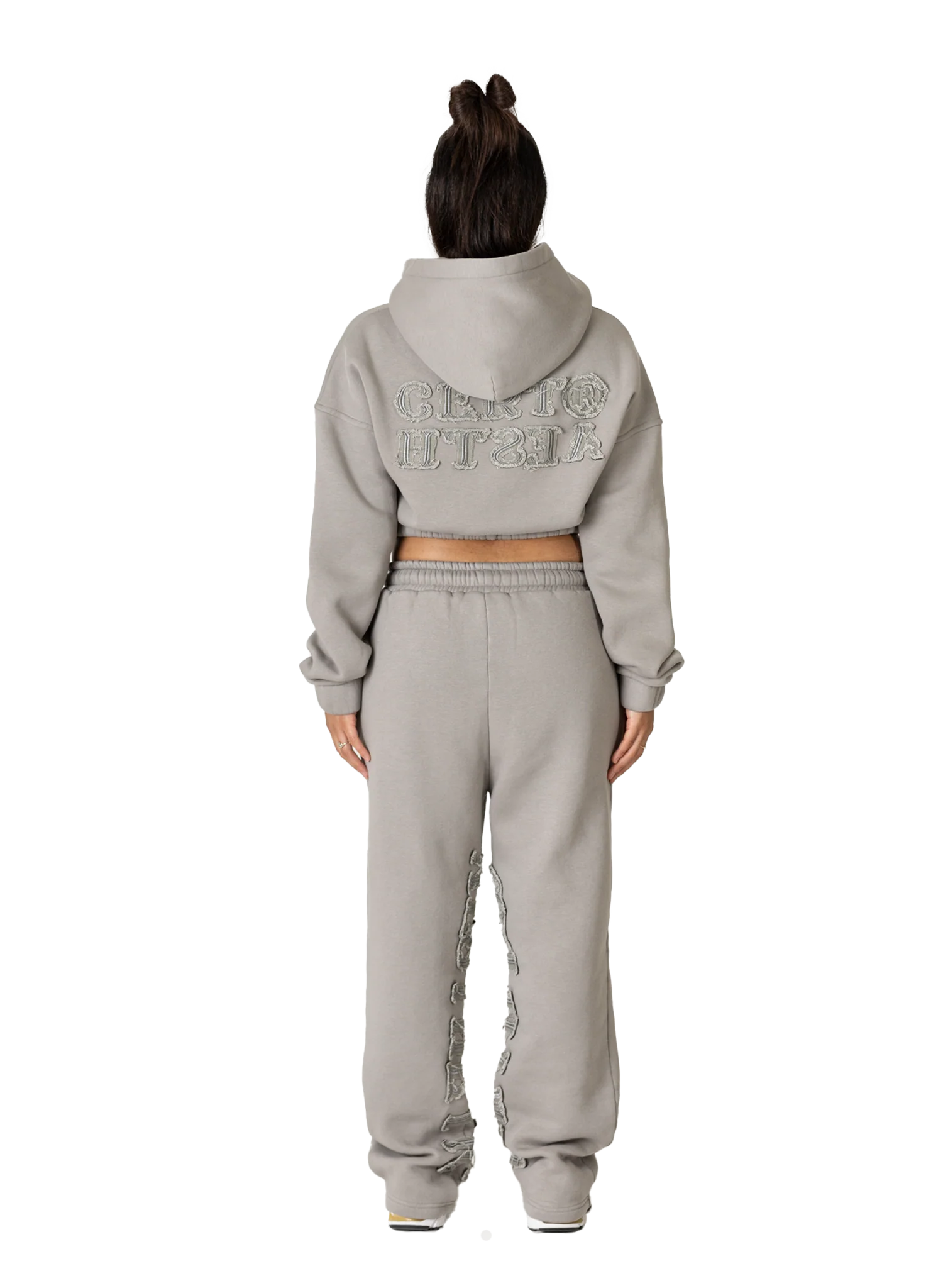 C/A ZIP-HOODIE GREY WOMAN - Image 6