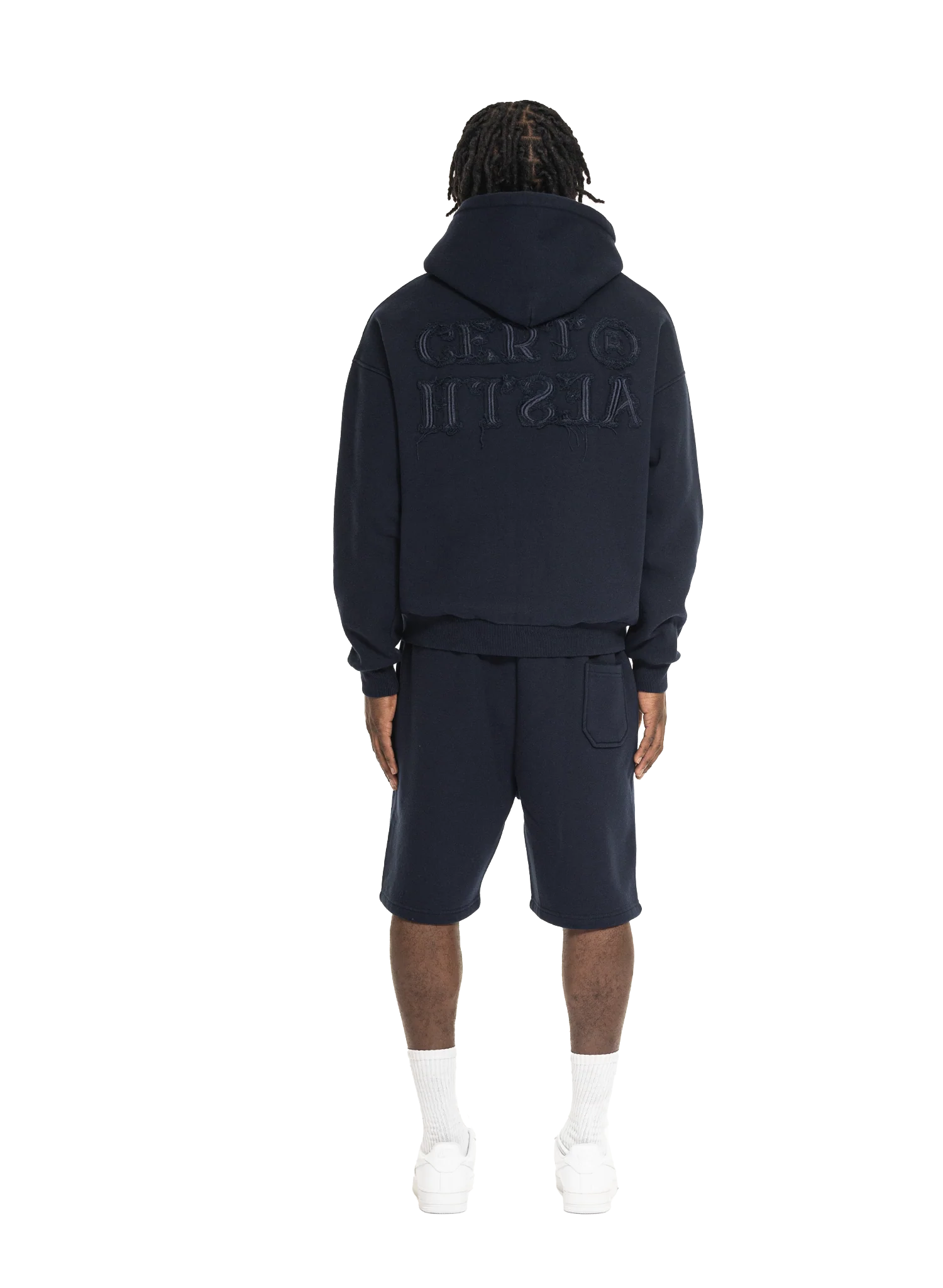 C/A ZIP-HOODIE NAVY BLUE - Image 4