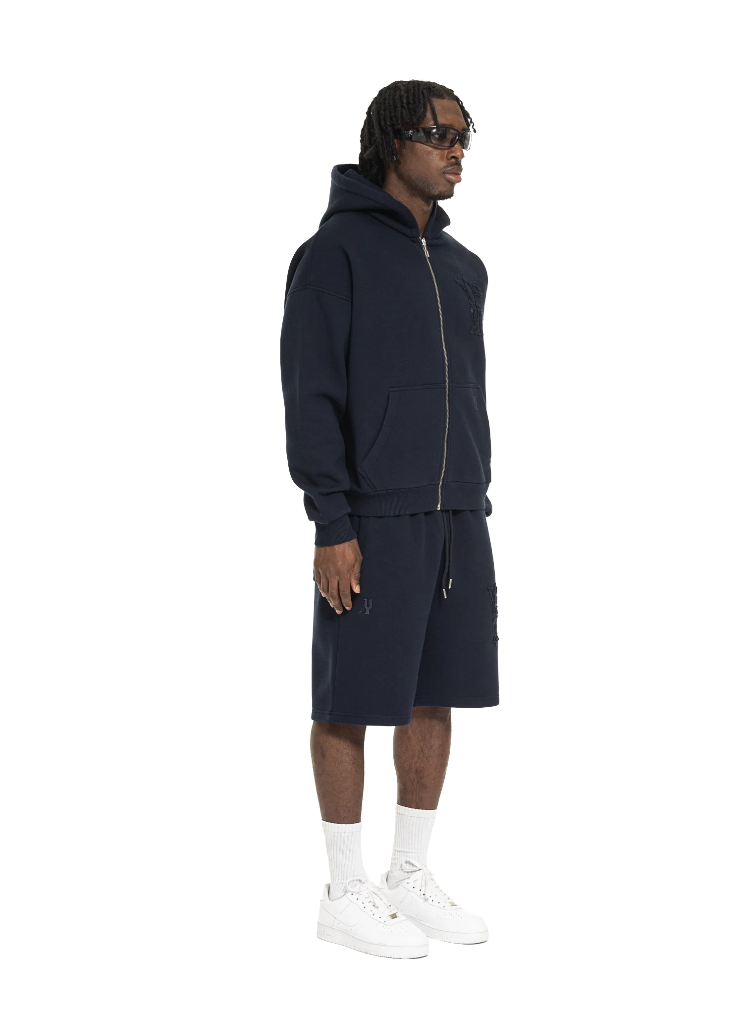 C/A ZIP-HOODIE NAVY BLUE - Image 6