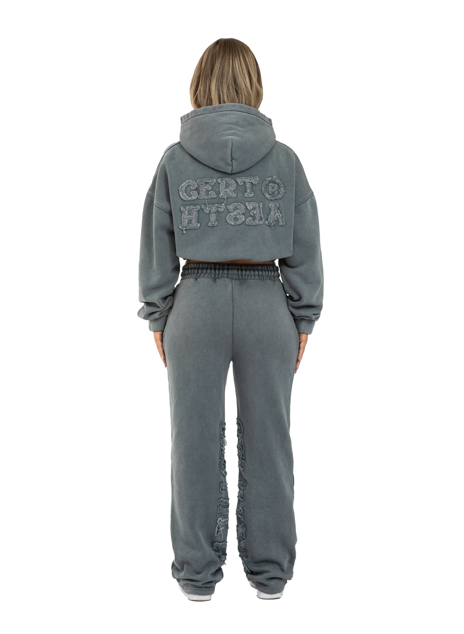 C/A PANTS WASHED GREY WOMAN - Image 4