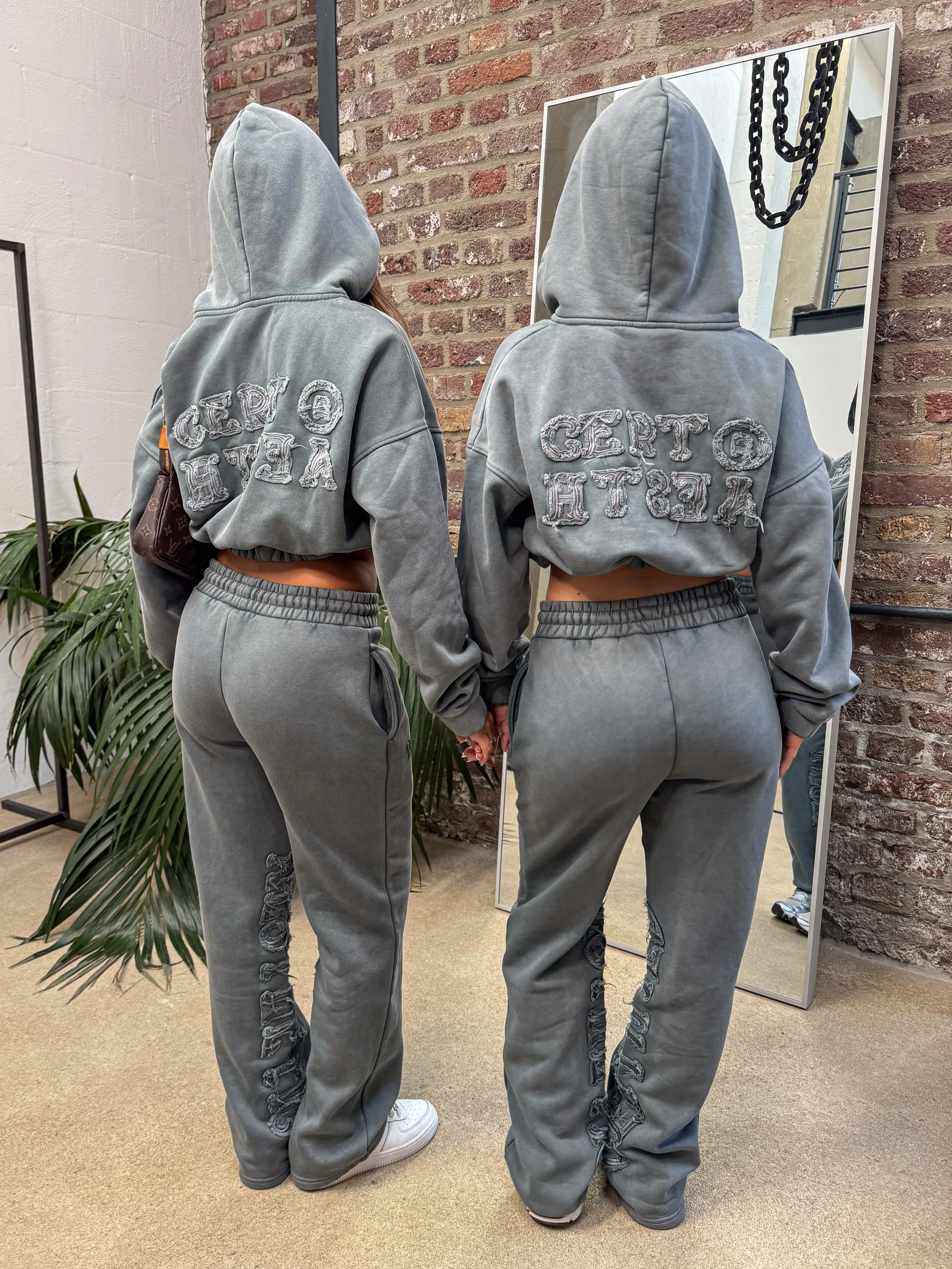 C/A PANTS WASHED GREY WOMAN - Image 8