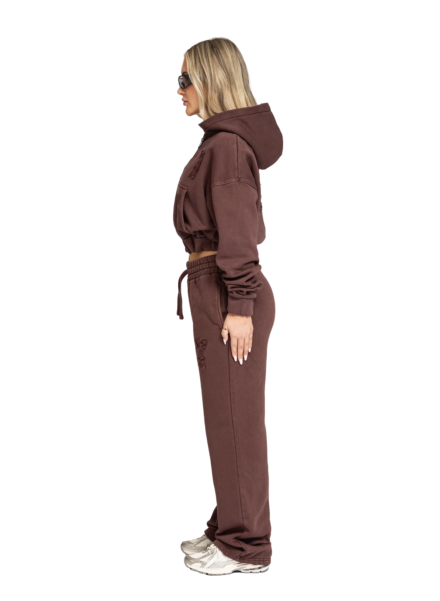 C/A PANTS WASHED PLUM WOMAN - Image 3