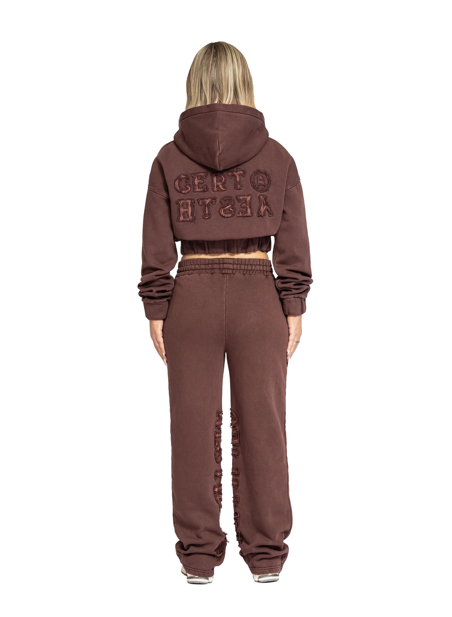 C/A PANTS WASHED PLUM WOMAN - Image 4