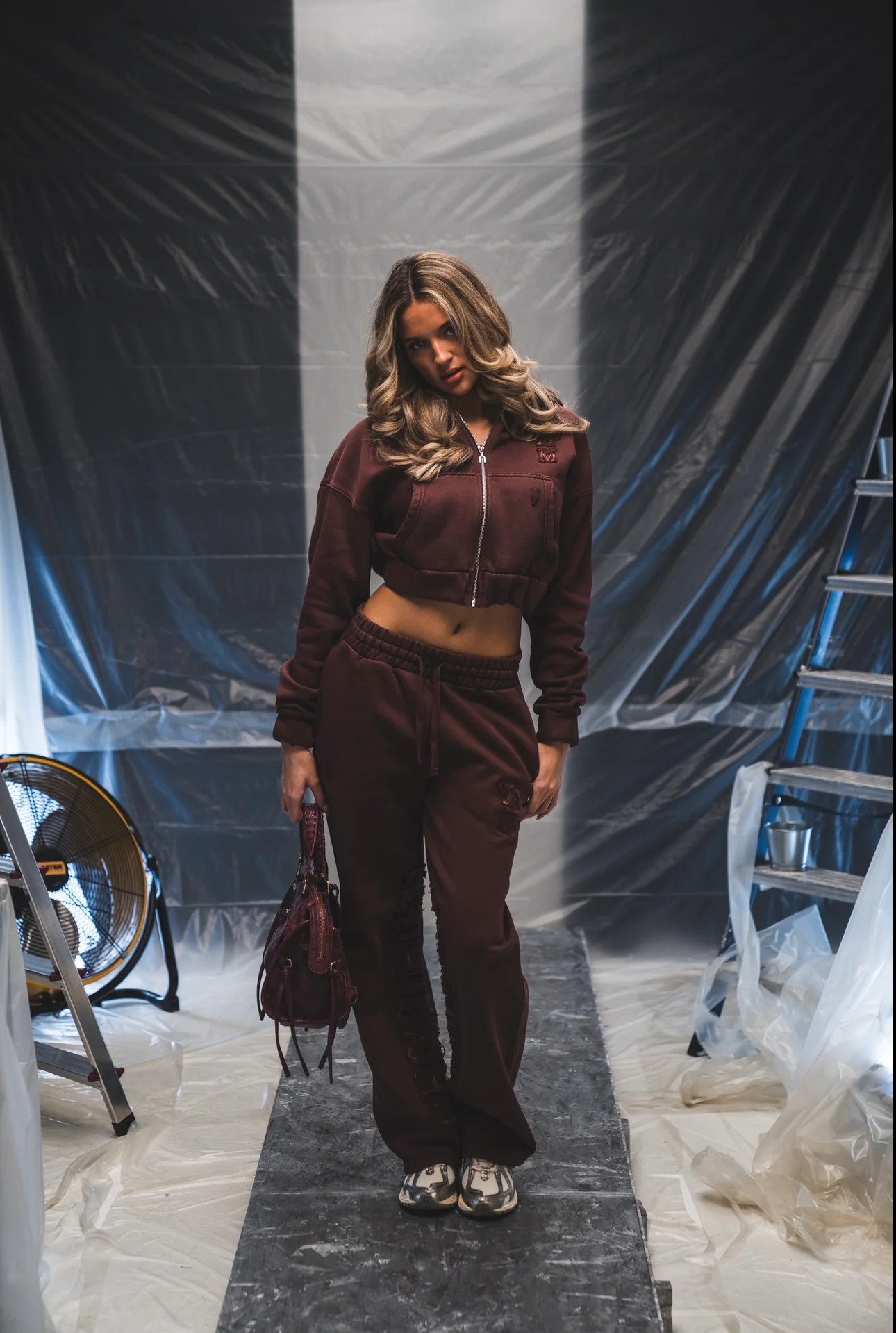 C/A PANTS WASHED PLUM WOMAN - Image 7
