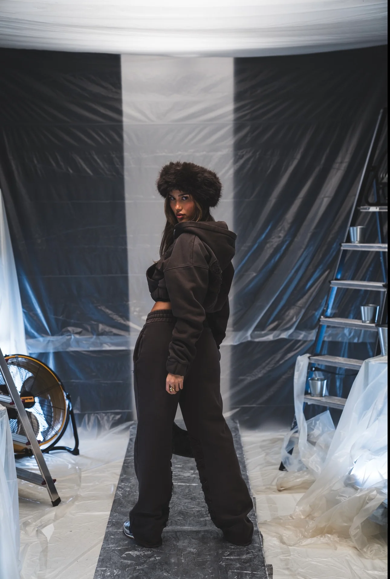 C/A PANTS WASHED UMBER WOMAN - Image 8