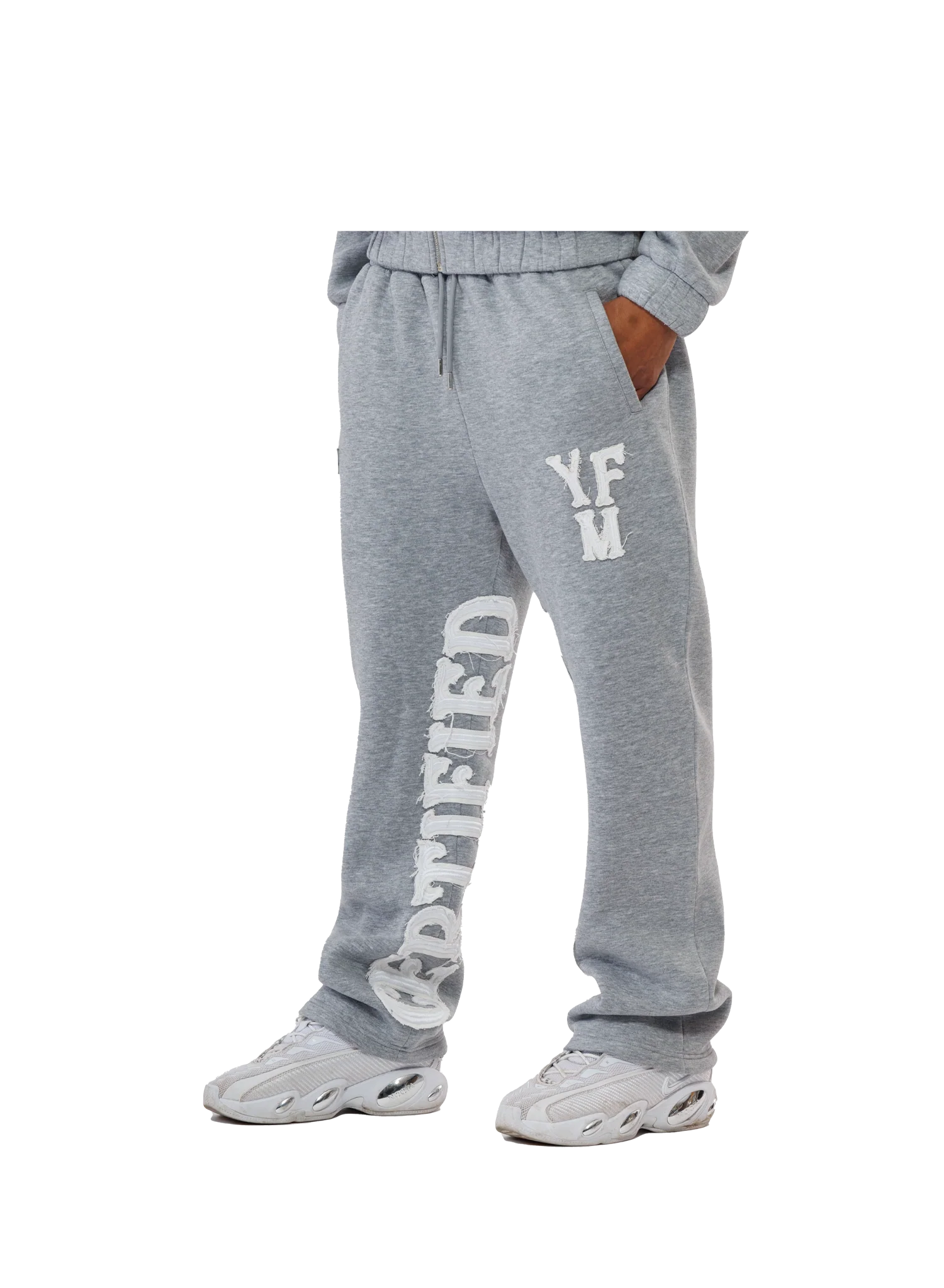 C/A PANTS GREY MELANGE V2 - Image 4