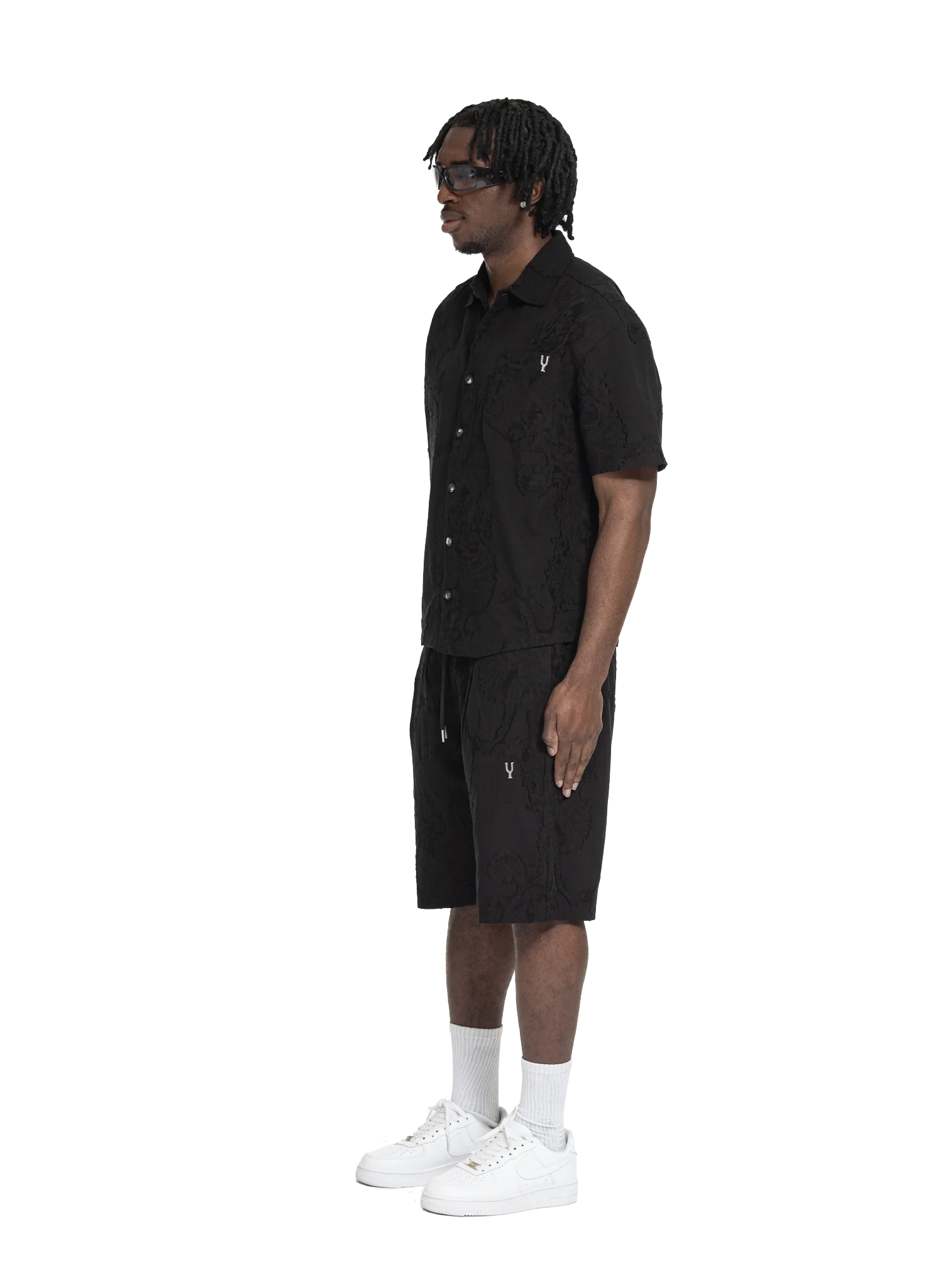 DISTRESS SCARS SHIRT BLACK - Image 2