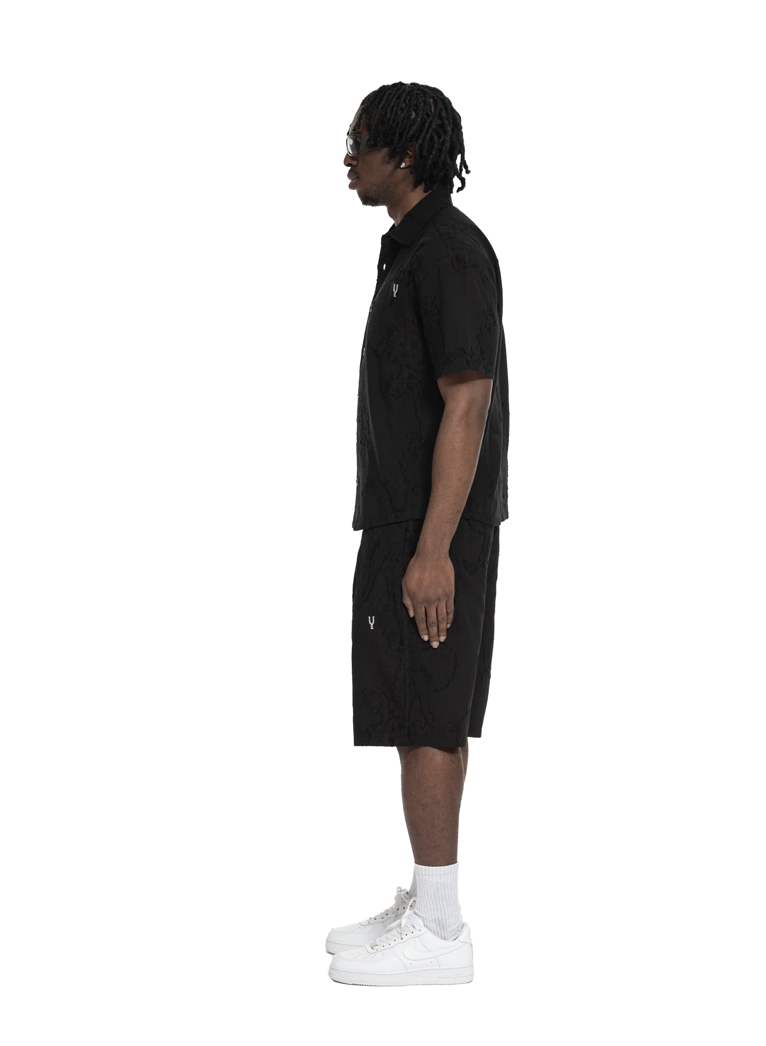 DISTRESS SCARS SHIRT BLACK - Image 3