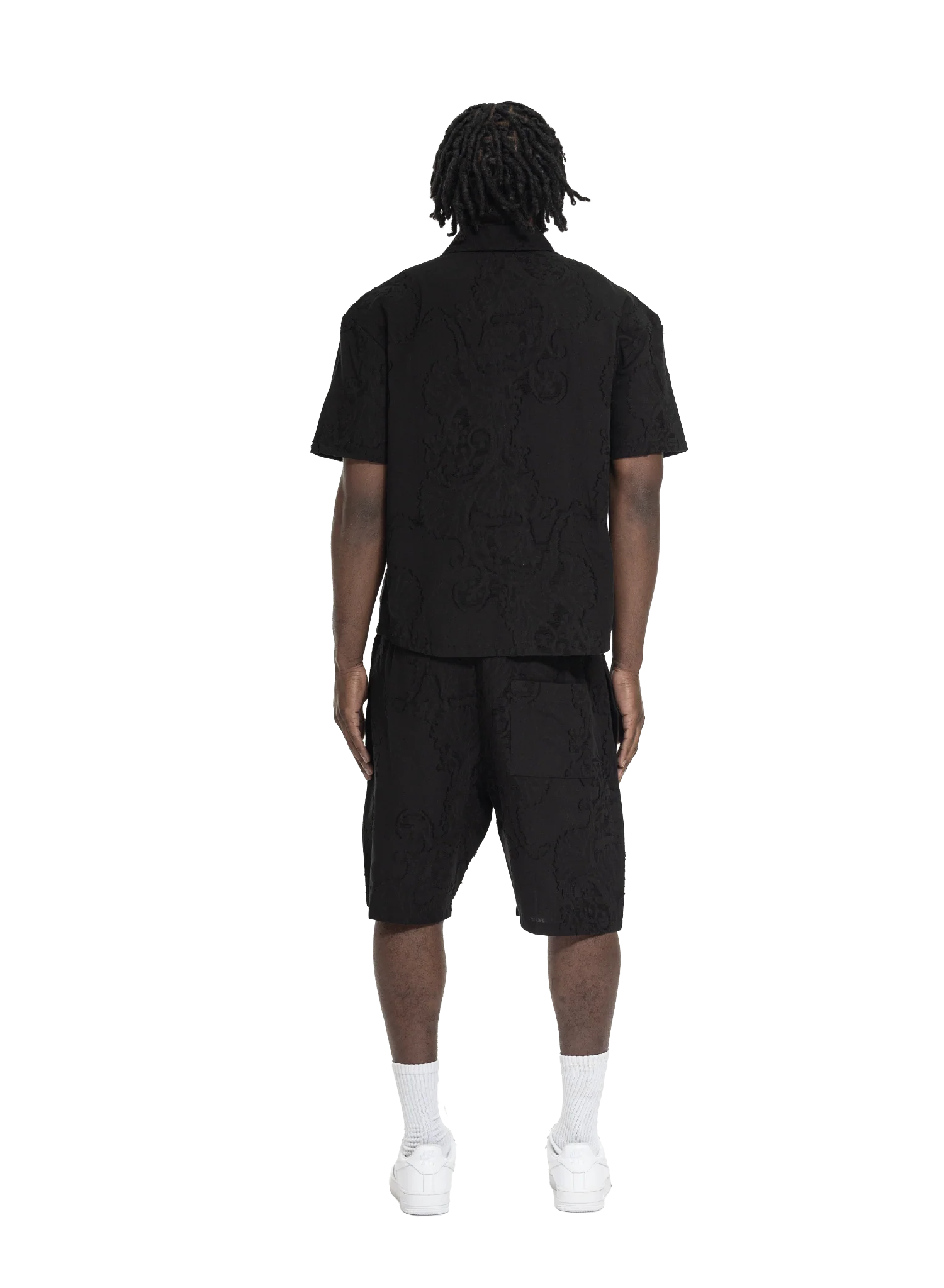 DISTRESS SCARS SHIRT BLACK - Image 4