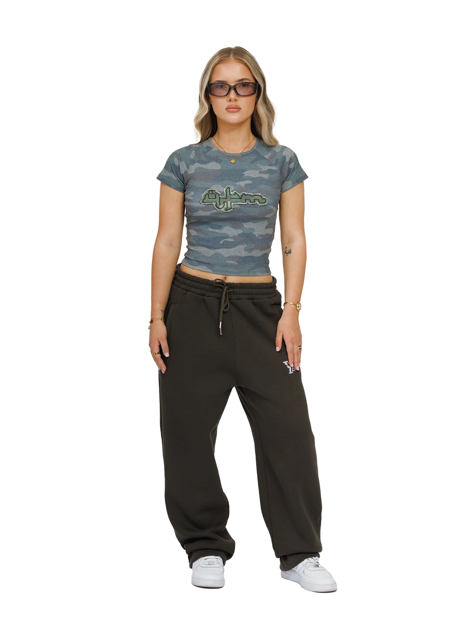 DISTRESSED CAMO BABYTEE WOMAN - Image 5