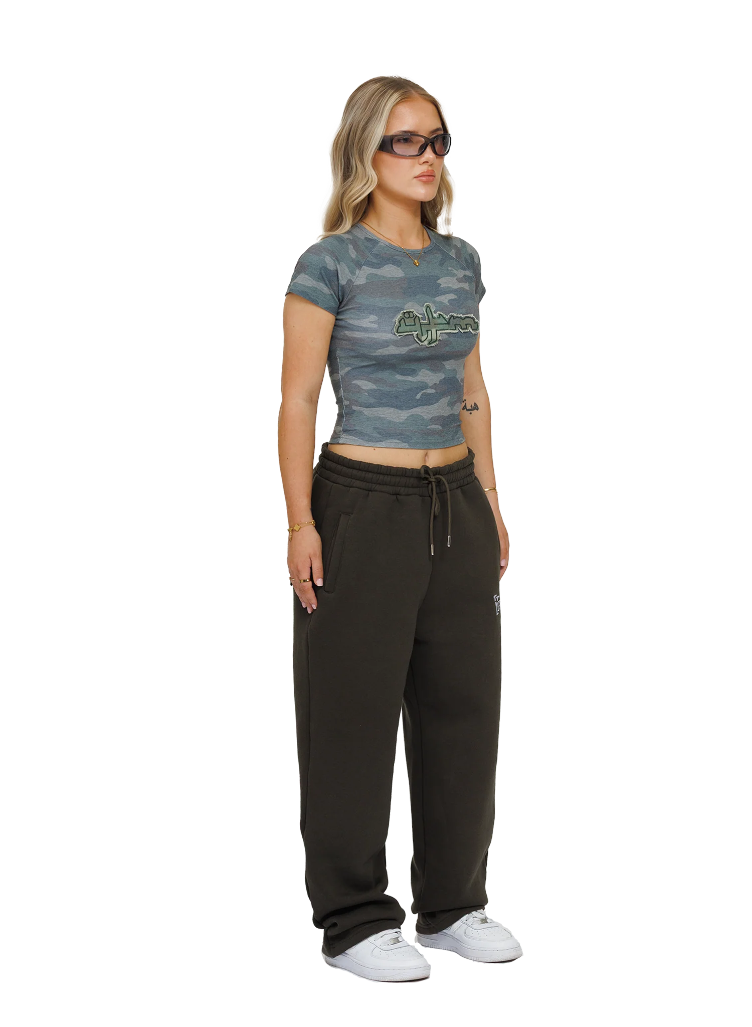 DISTRESSED CAMO BABYTEE WOMAN - Image 6