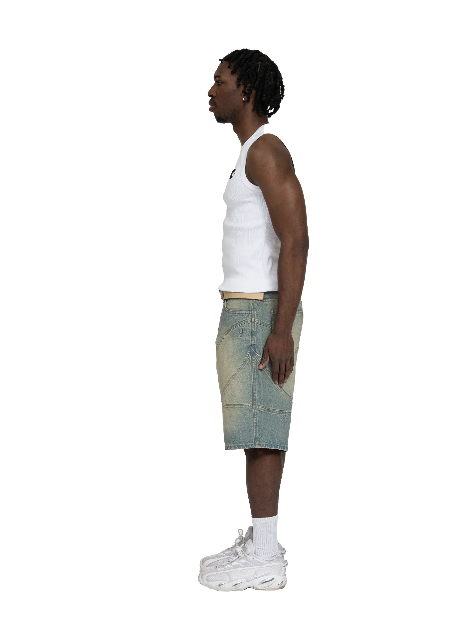 GRID JORTS SAND - Image 2