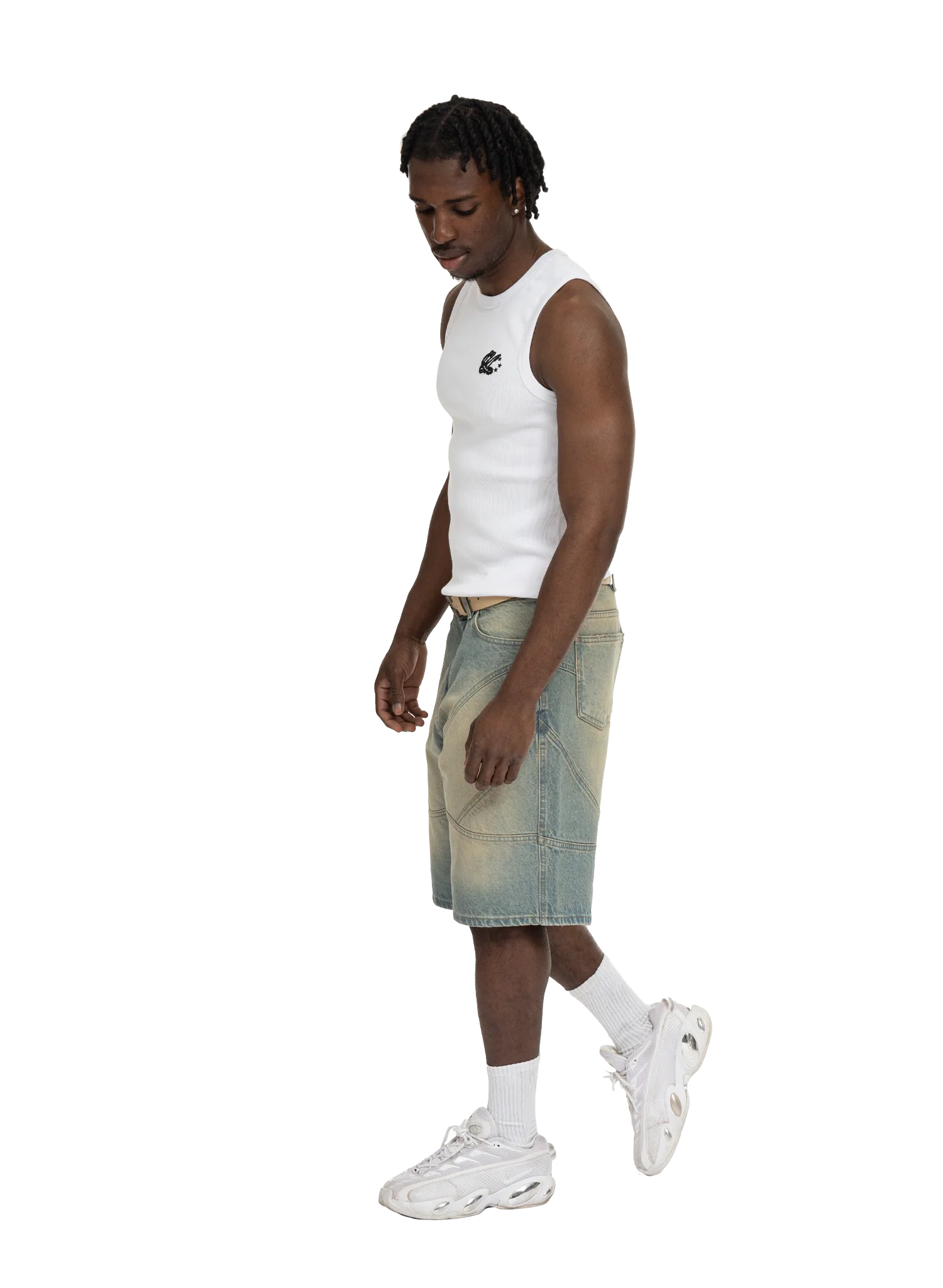 GRID JORTS SAND - Image 5