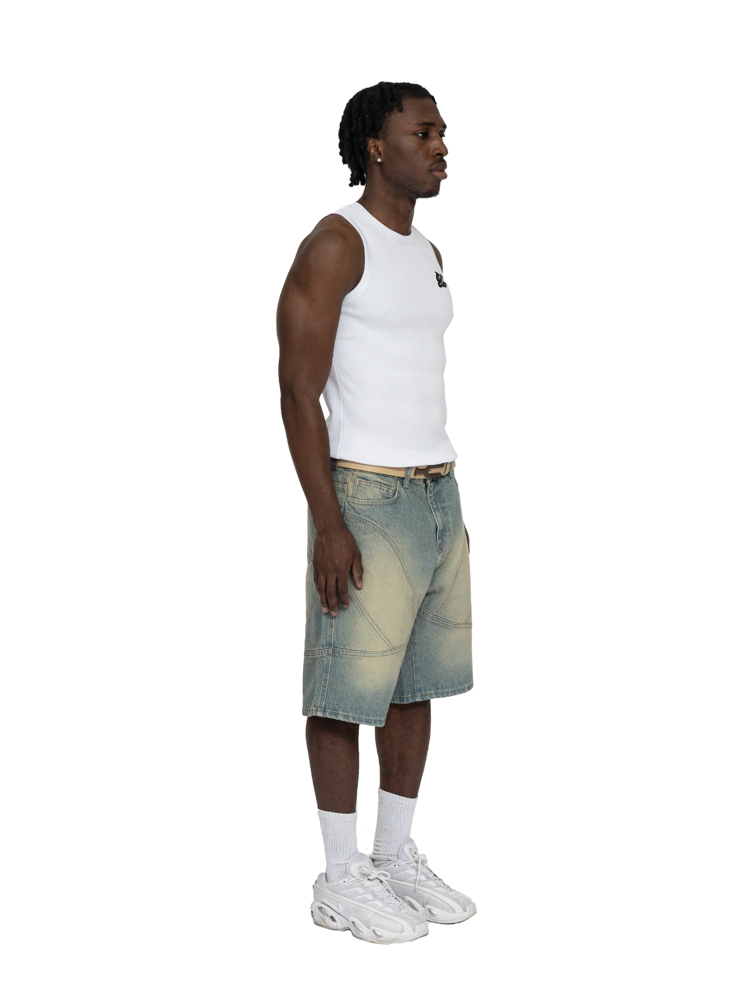 GRID JORTS SAND - Image 6