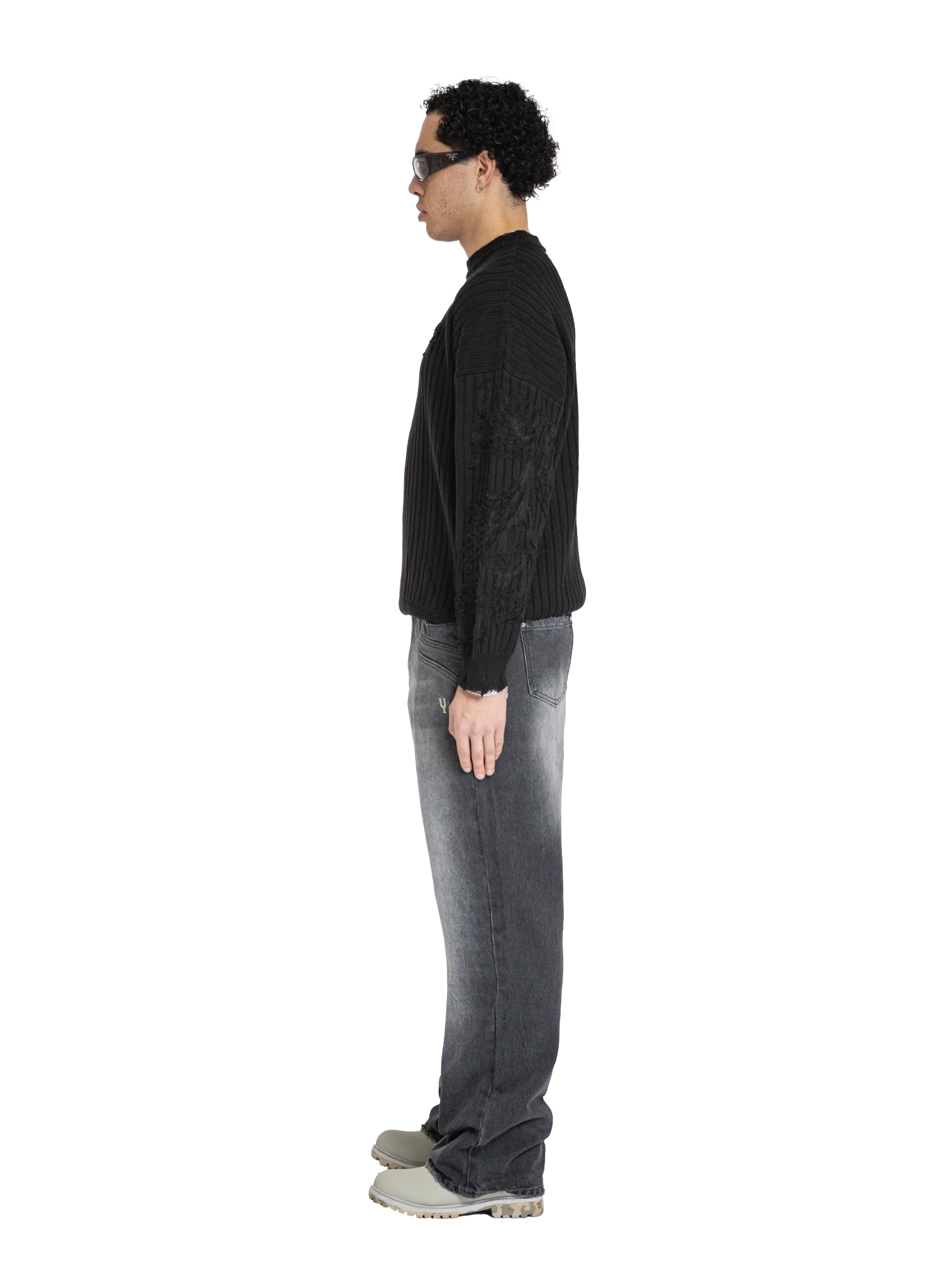 MONUMENT KNIT - BLACK - Image 3
