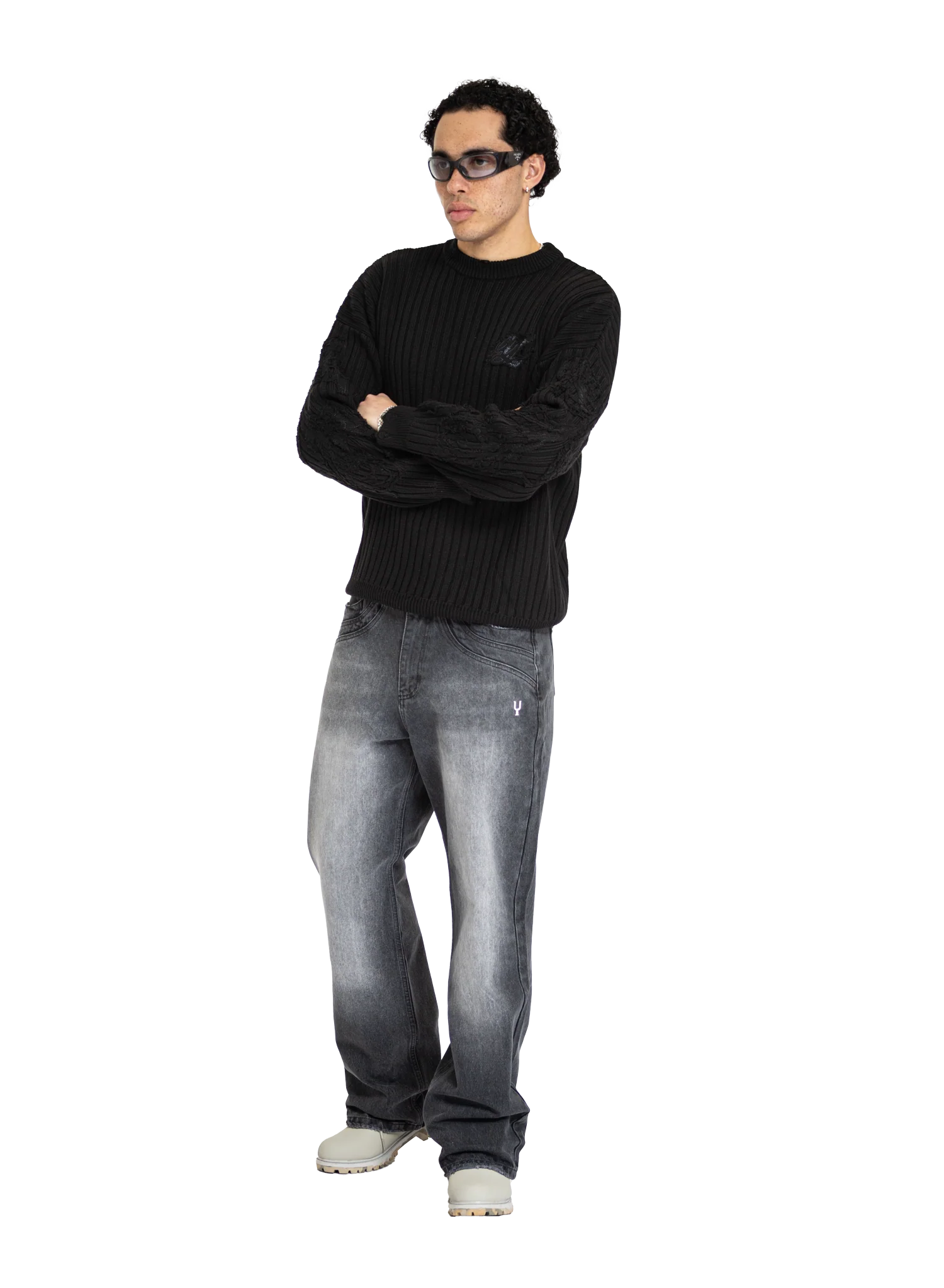 MONUMENT KNIT - BLACK - Image 5