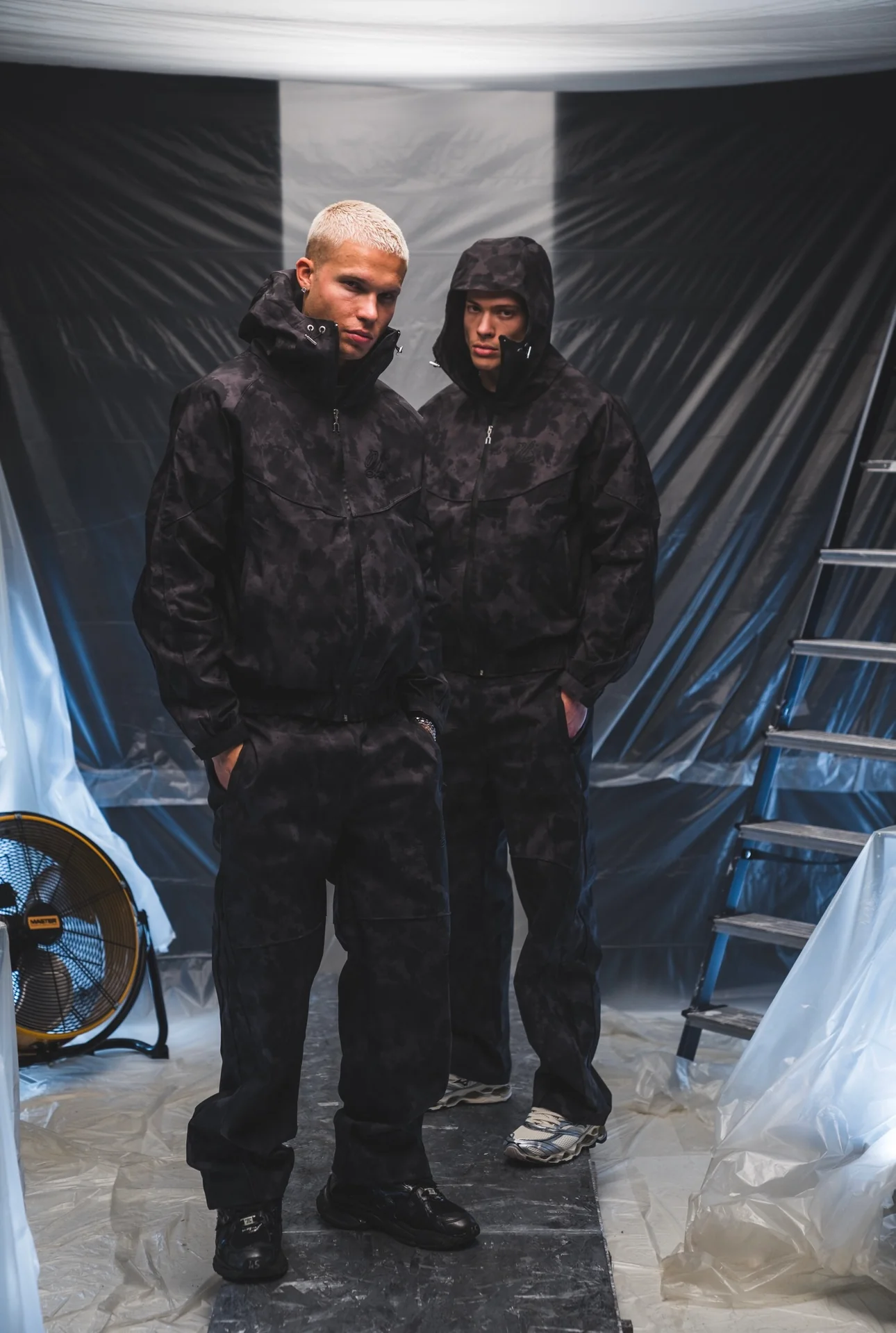 NYLON JACKET ANTHRAZIT CAMO - Image 7