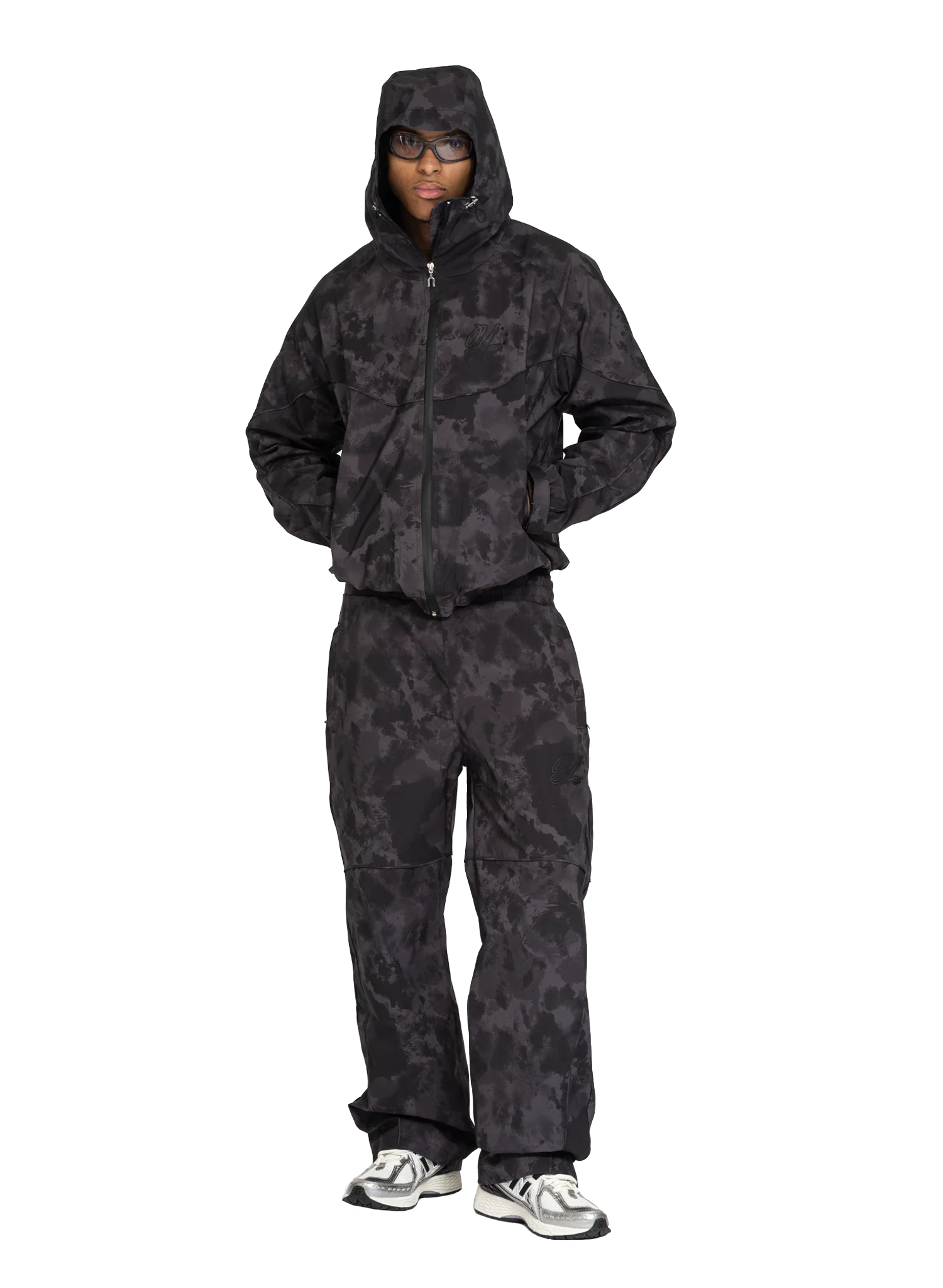 NYLON JACKET ANTHRAZIT CAMO - Image 5