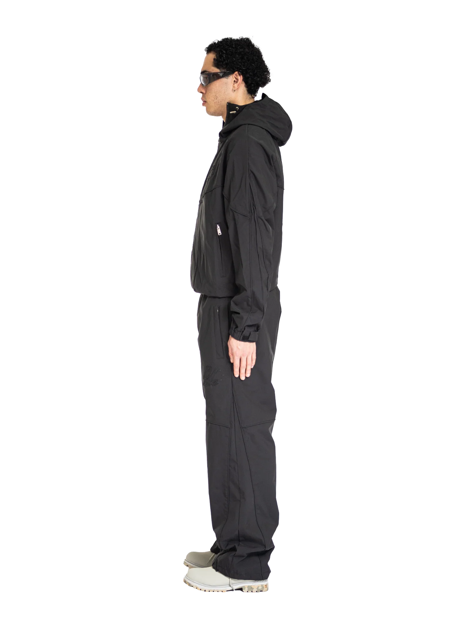 NYLON PANTS BLACK - Image 3
