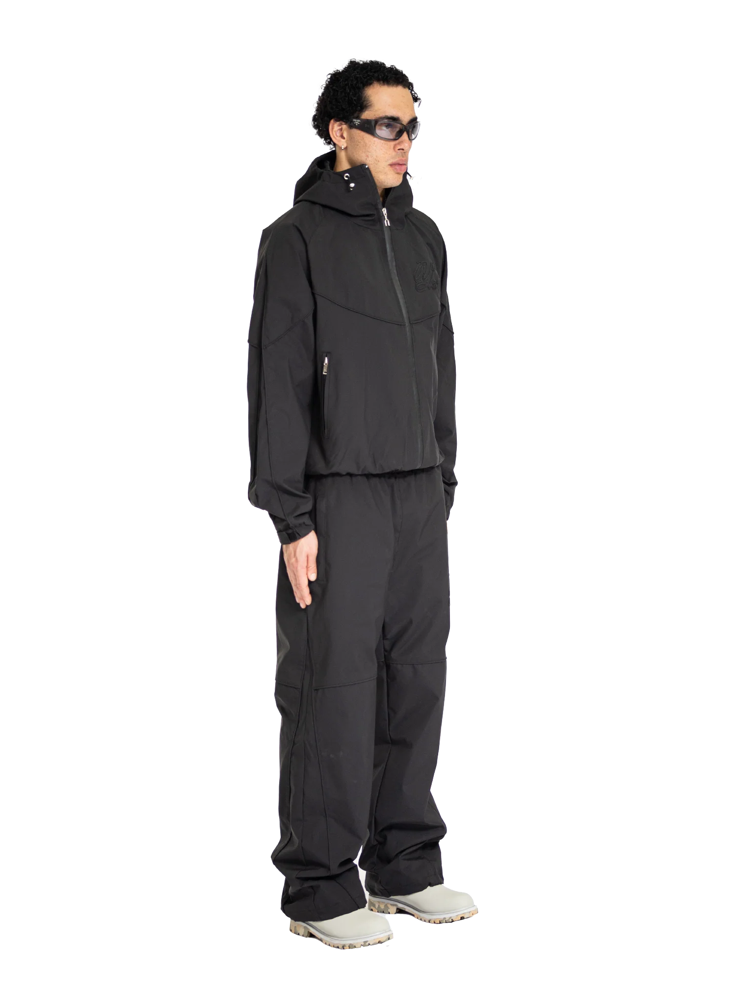 NYLON PANTS BLACK - Image 6